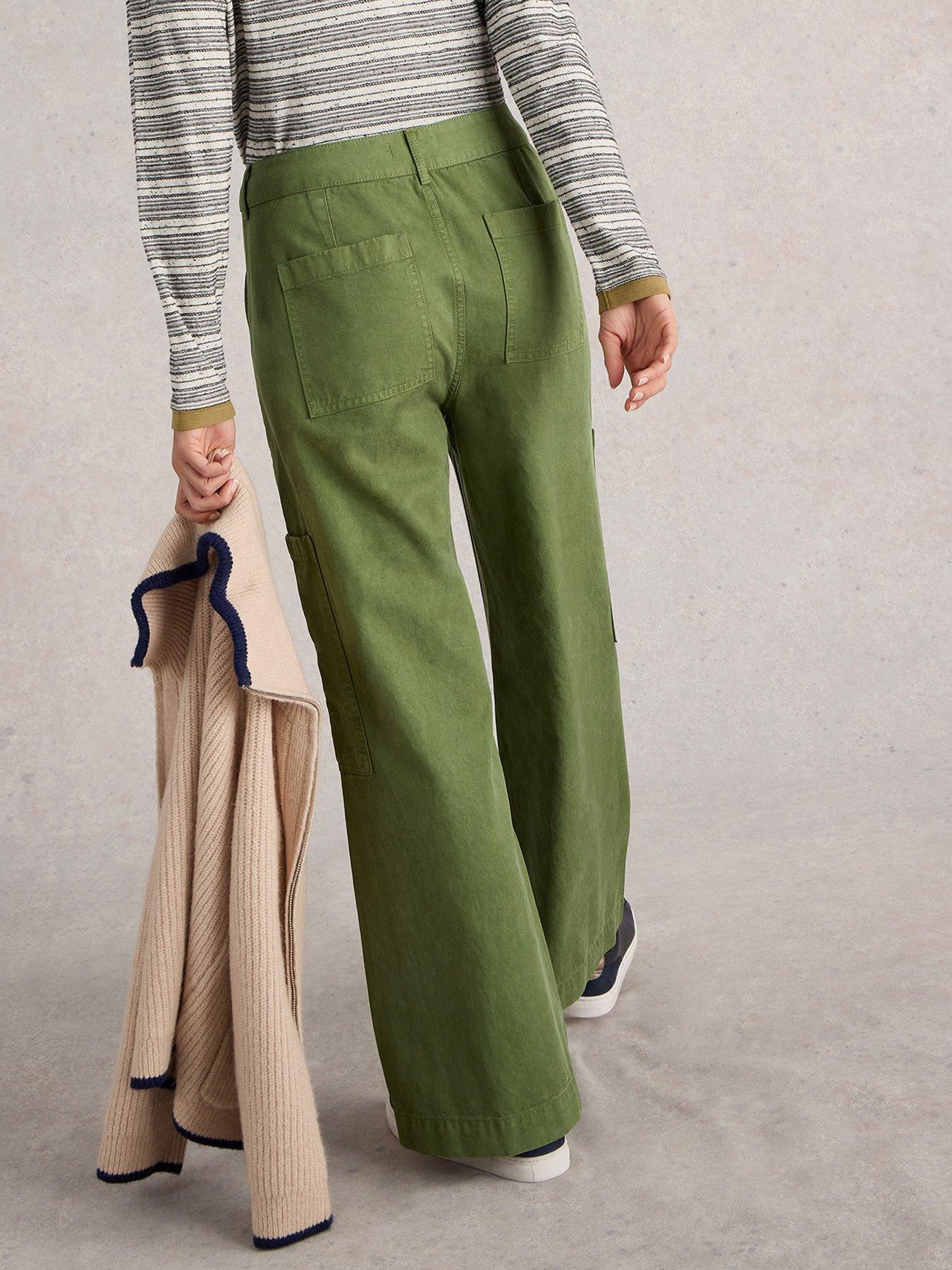 white-stuff-cora-cargo-trouser-greenstillFront