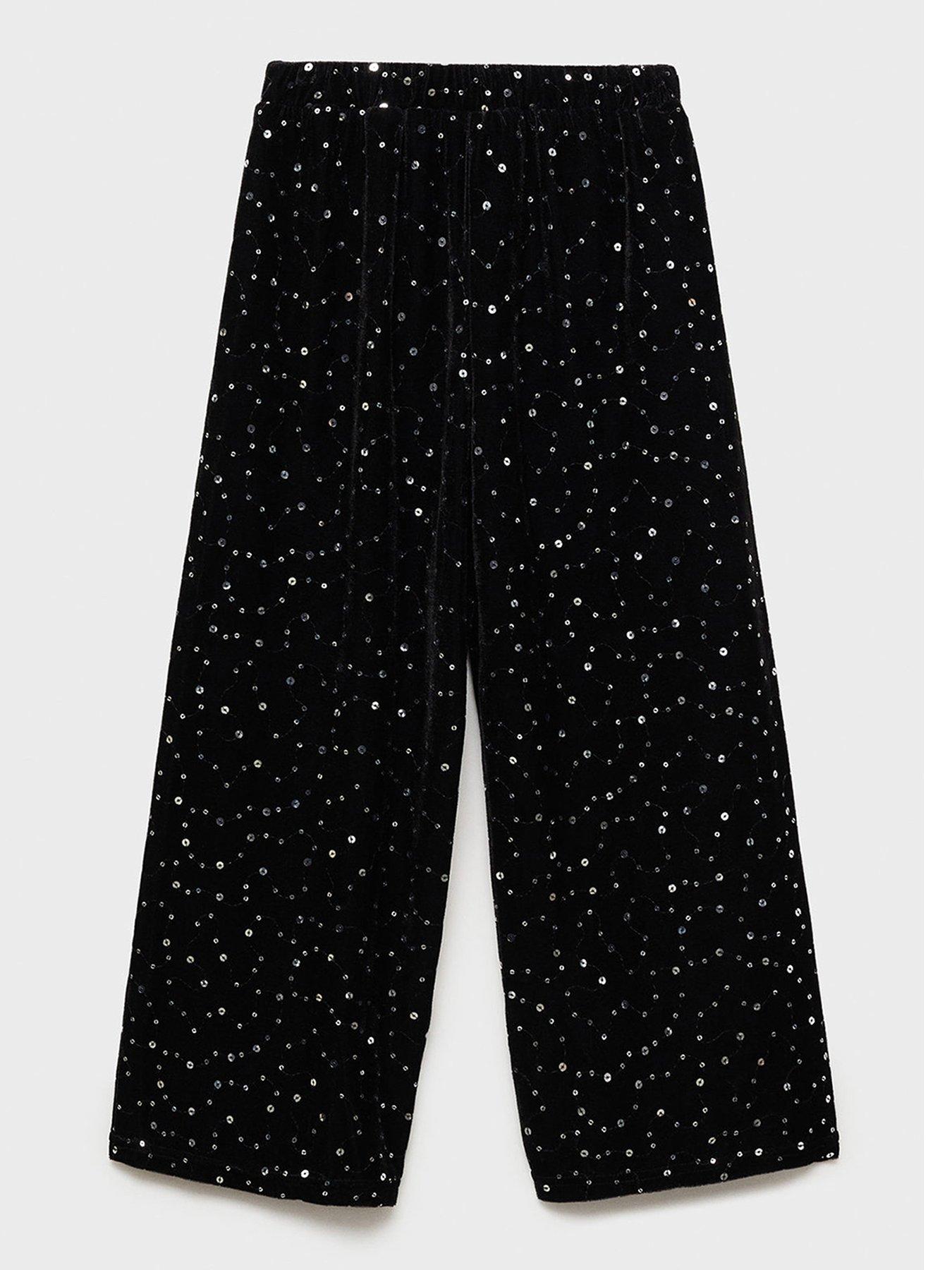 mango-girls-sequin-velour-trousers-blackback