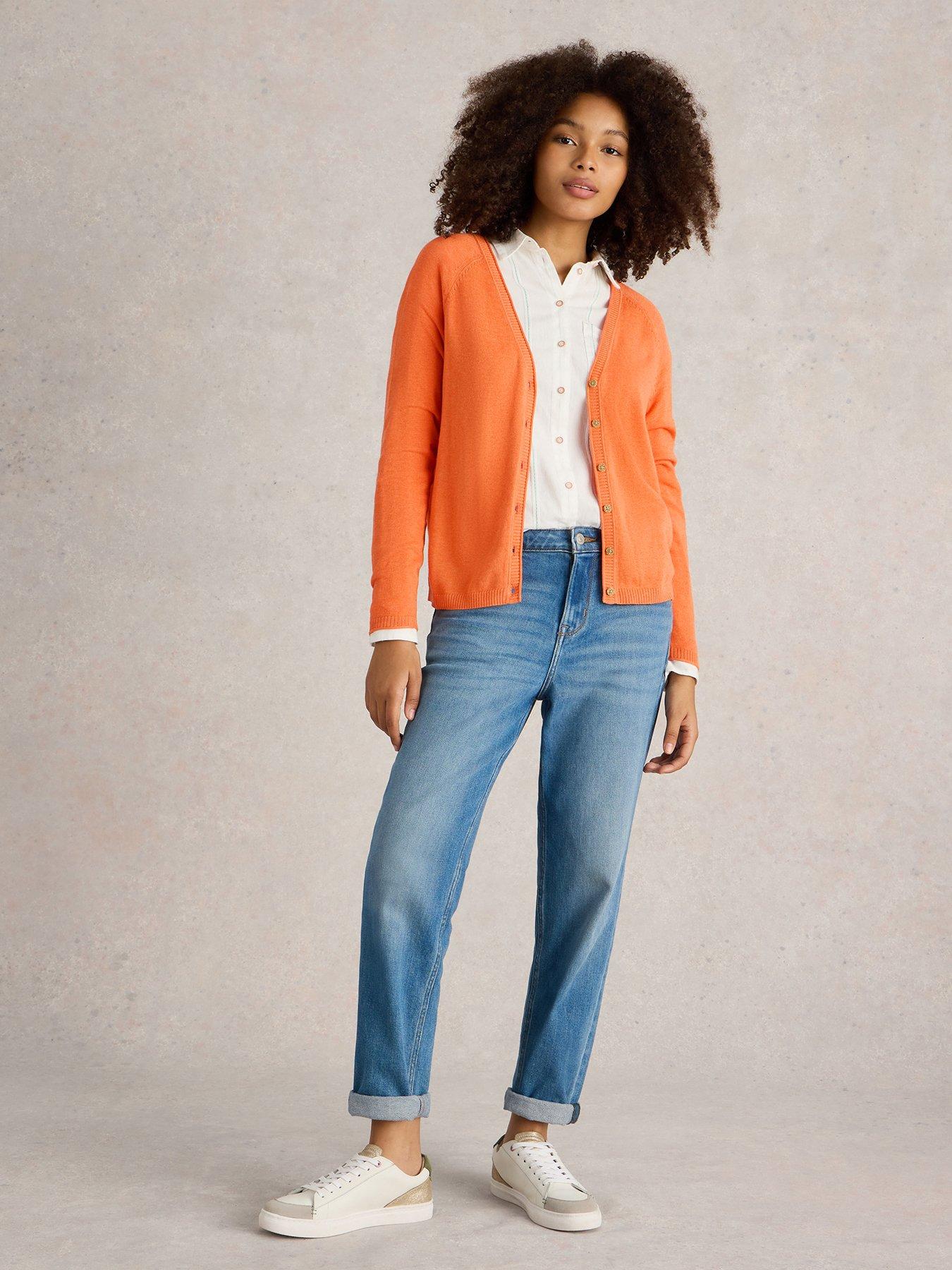 white-stuff-luna-v-neck-cardigan-orange