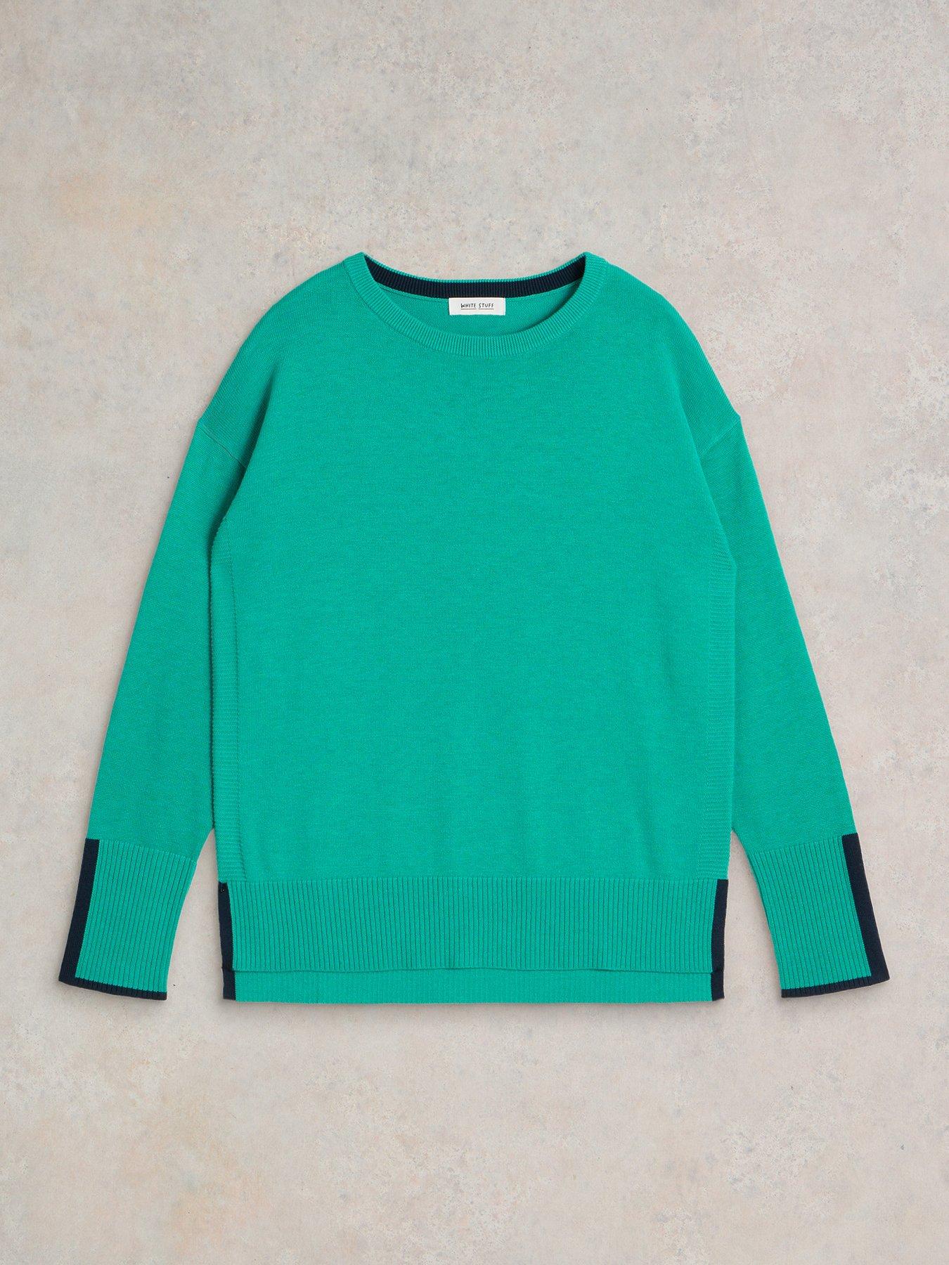 white-stuff-olive-jumper-blueoutfit