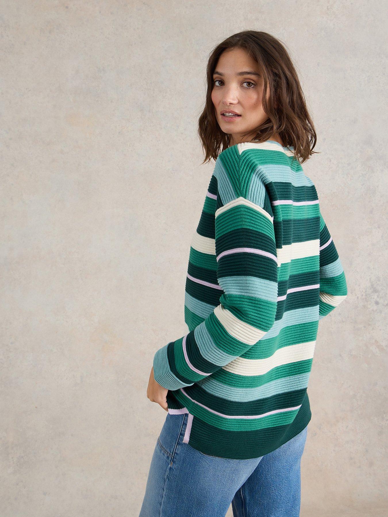 white-stuff-jana-stripe-jumper-greenstillFront