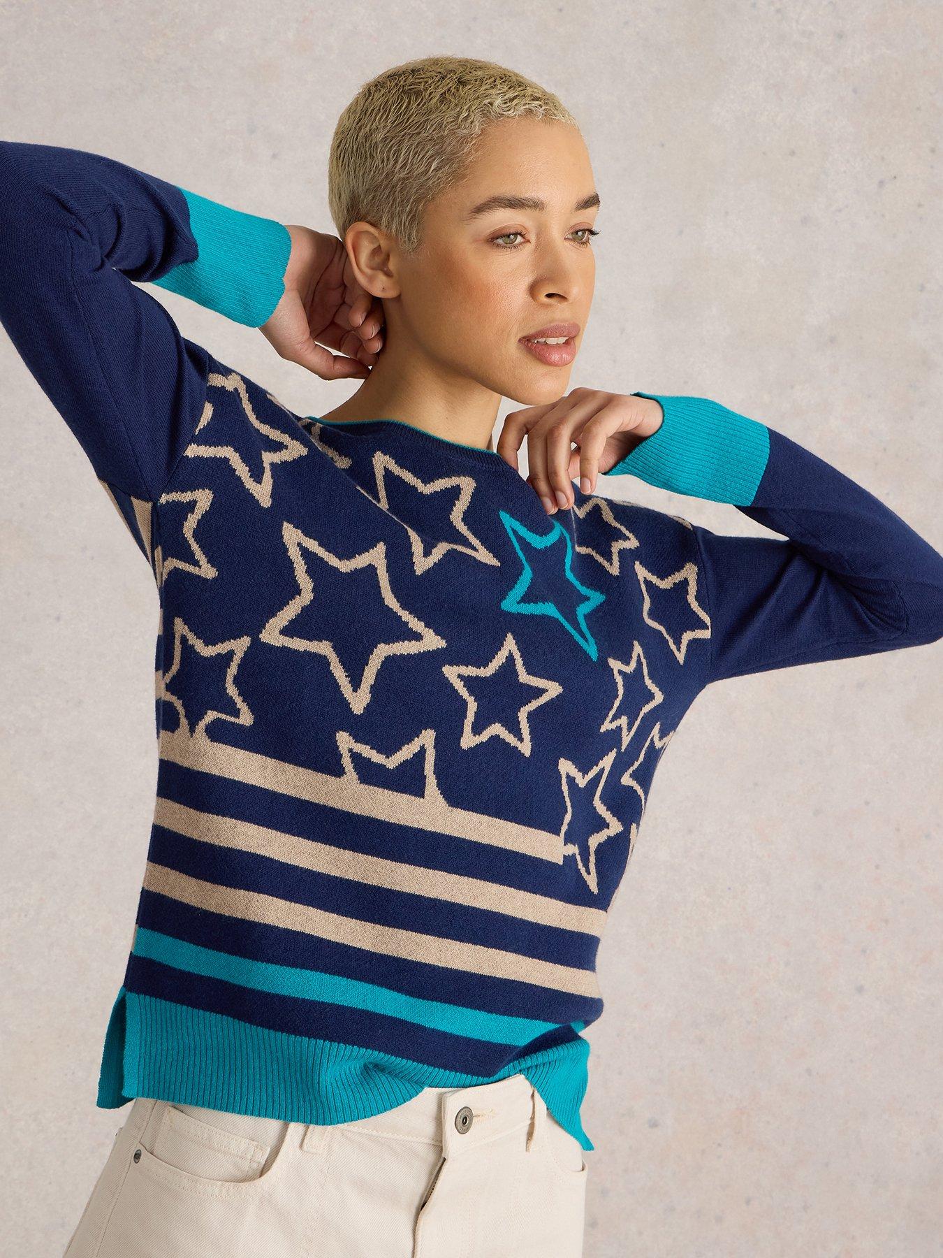 white-stuff-city-multi-star-jumper-navy