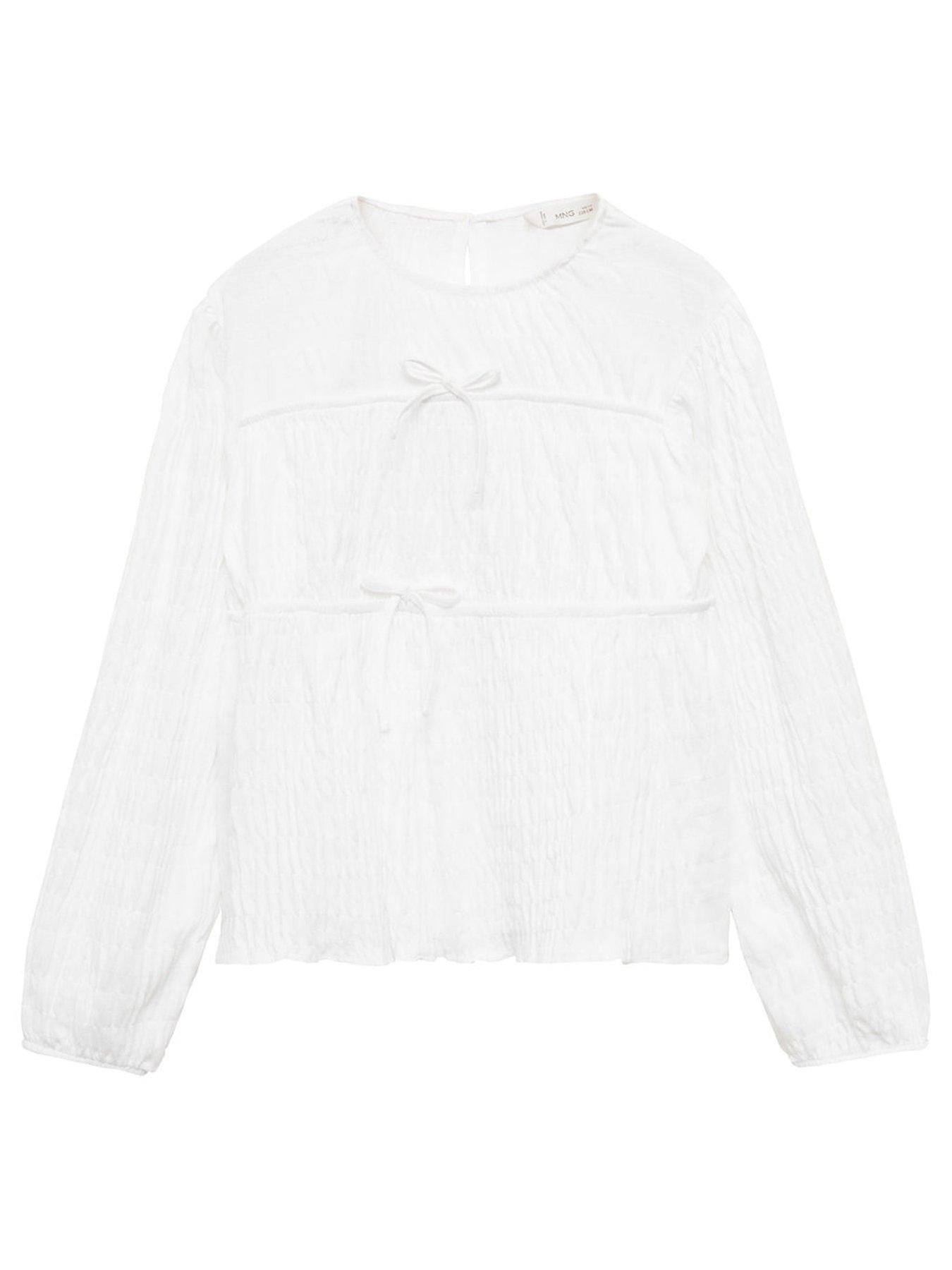 mango-girls-textured-long-sleeve-tshirt-white