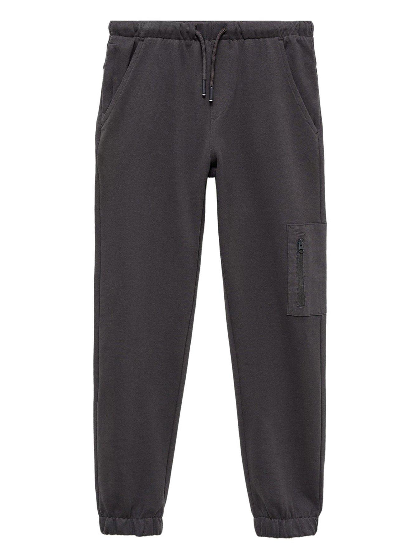 mango-boys-side-pocket-joggers-dark-grey