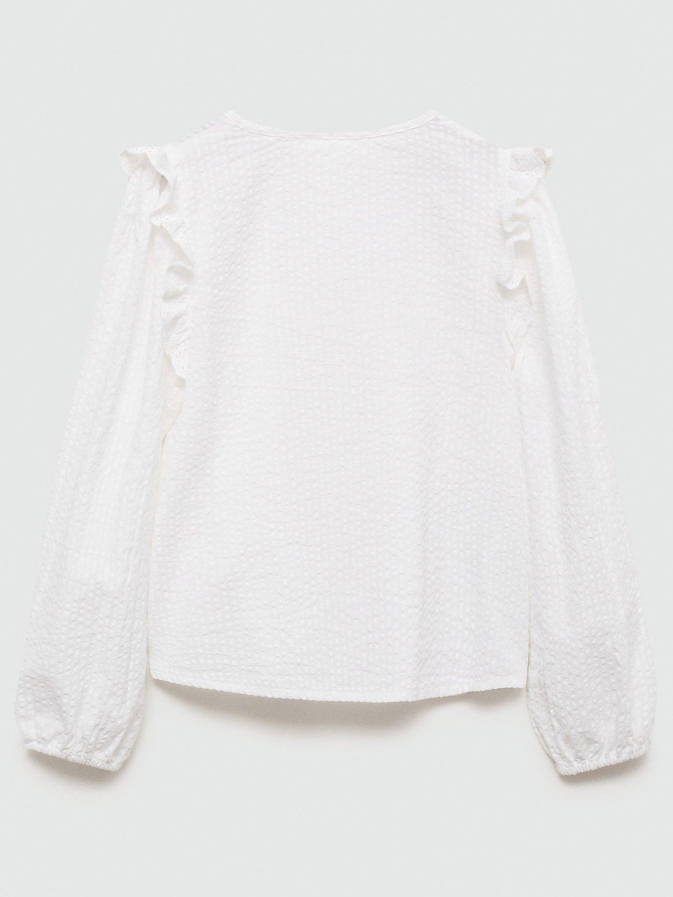 mango-girls-long-sleeve-frill-blouse-creamback