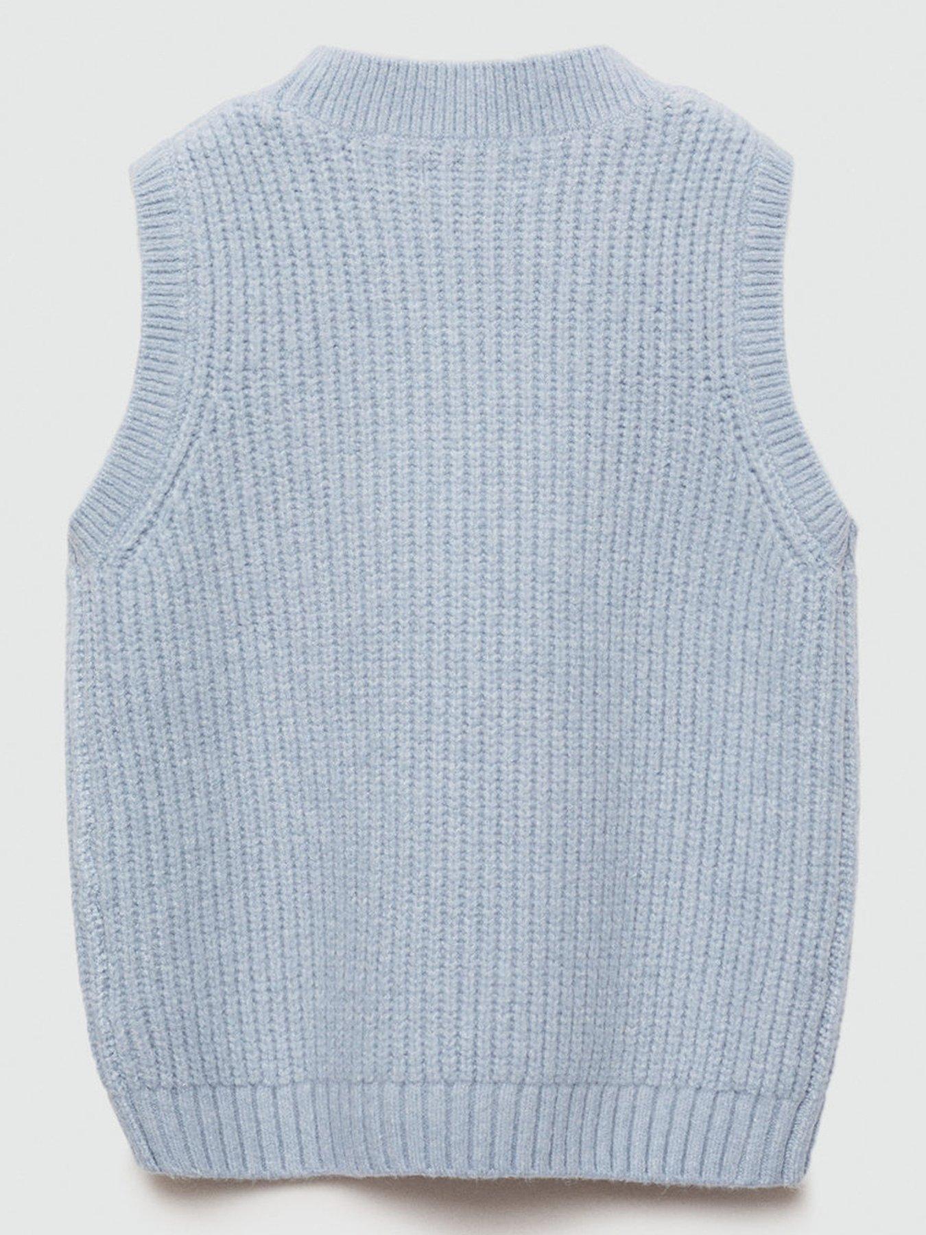 mango-girls-knitted-tank-top-blueback