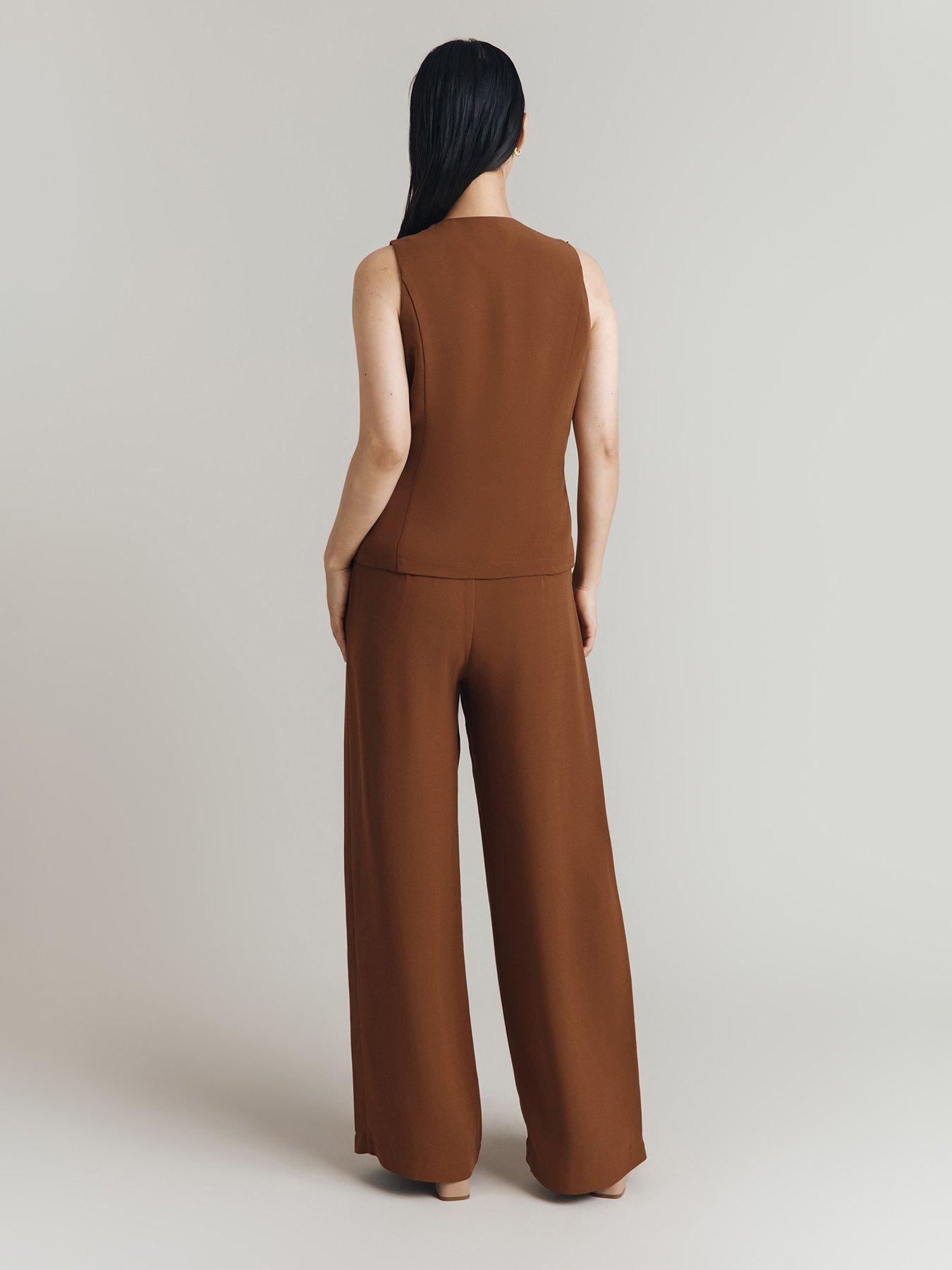 ghost-reiko-trousers-brownstillFront