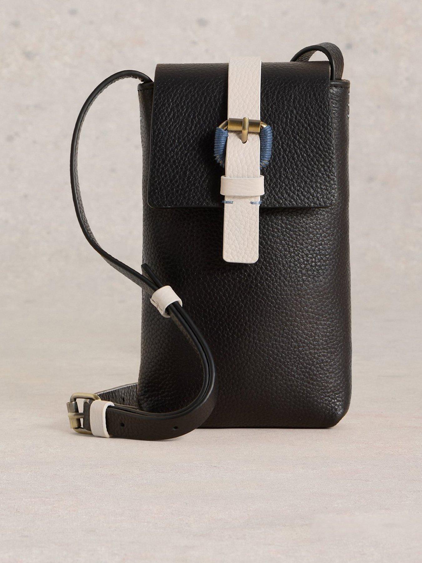 white-stuff-clara-buckle-leather-phone-bag-black