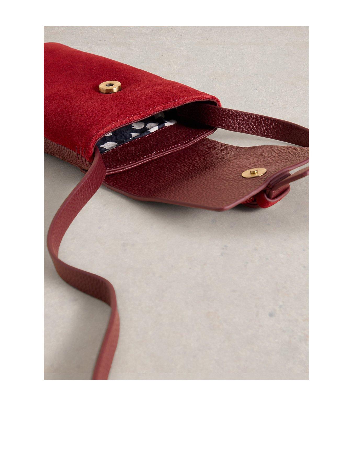 white-stuff-clara-buckle-suede-phone-bag-redback