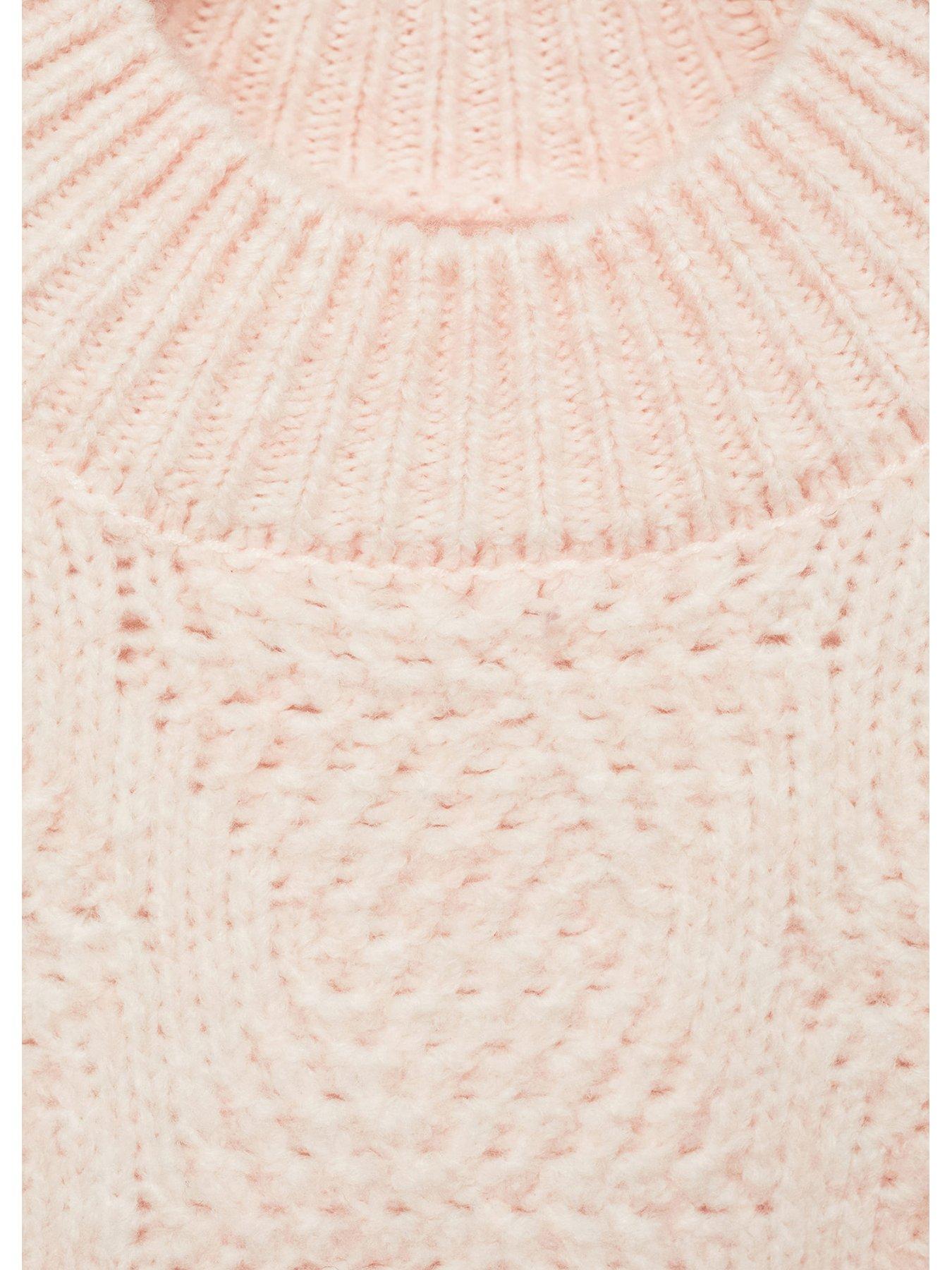 mango-girls-knitted-jumper-pinkdetail