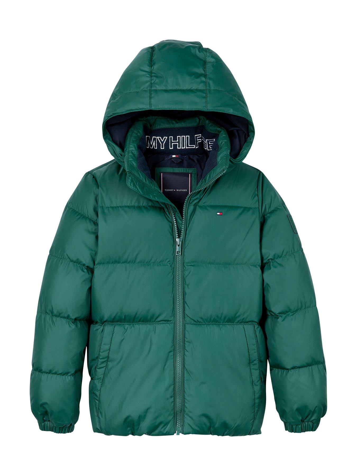 tommy-hilfiger-boys-essential-down-jacket-greendetail