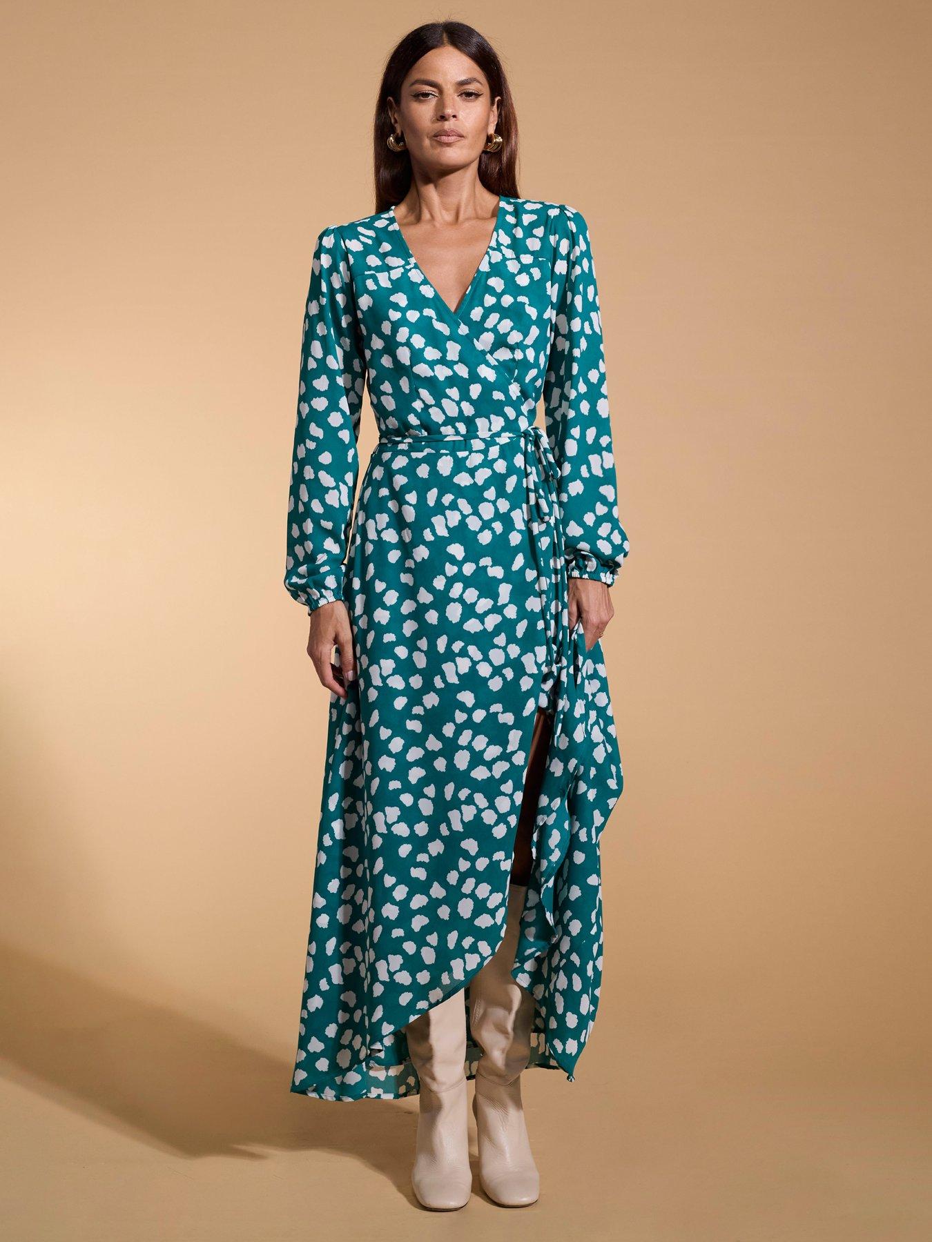 green emerald velvet dress Jagger and Stone Ruby Dress main image 1