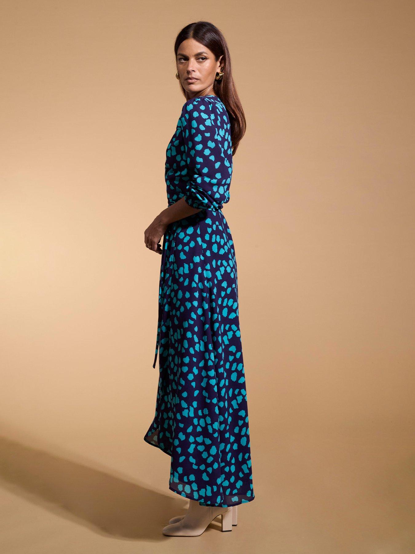 Image 2 of 4 of Dancing Leopard Jagger Polka Dot Maxi Dress - Multi