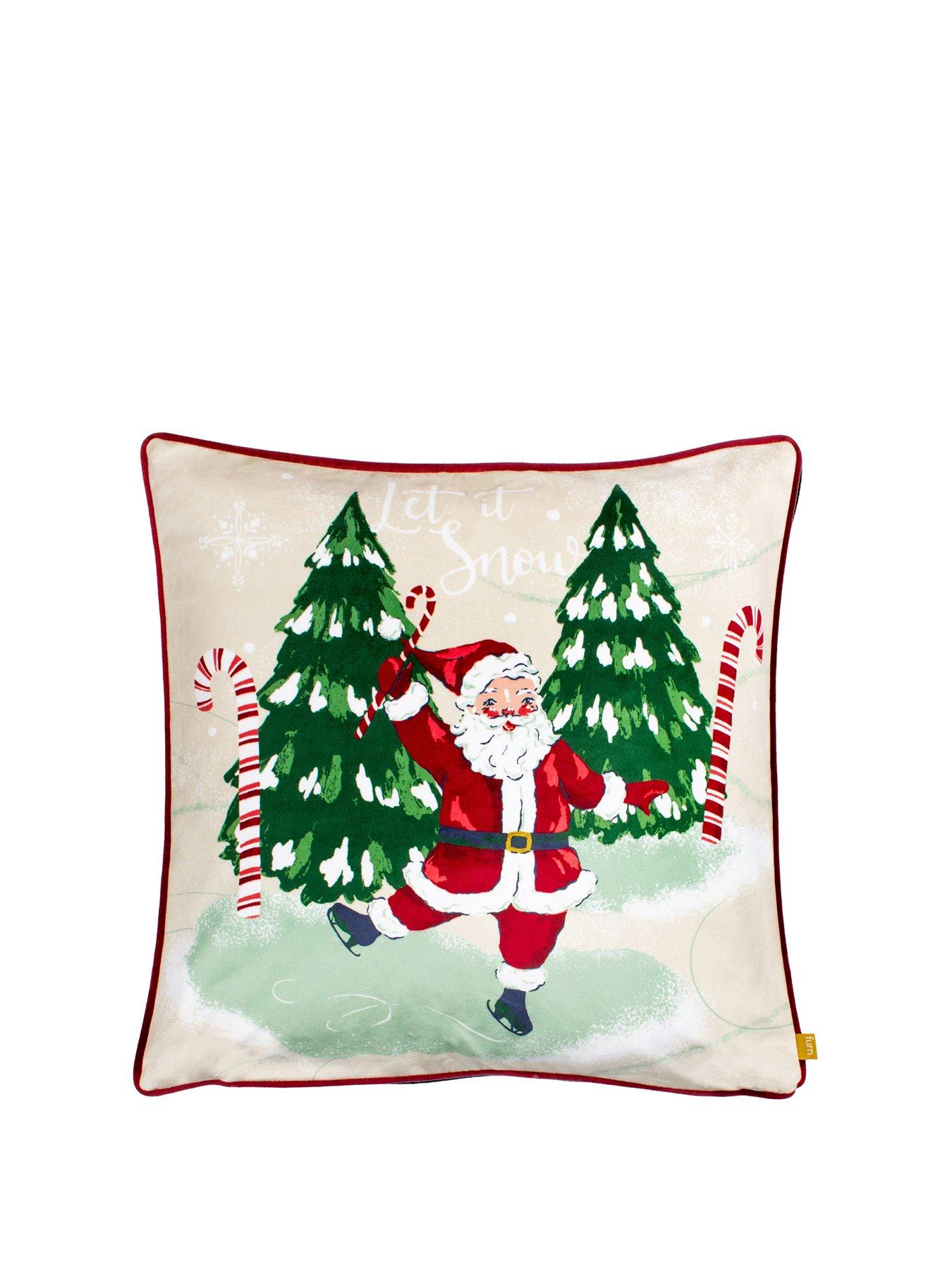 furn-jolly-santa-let-it-snow-cushionstillFront