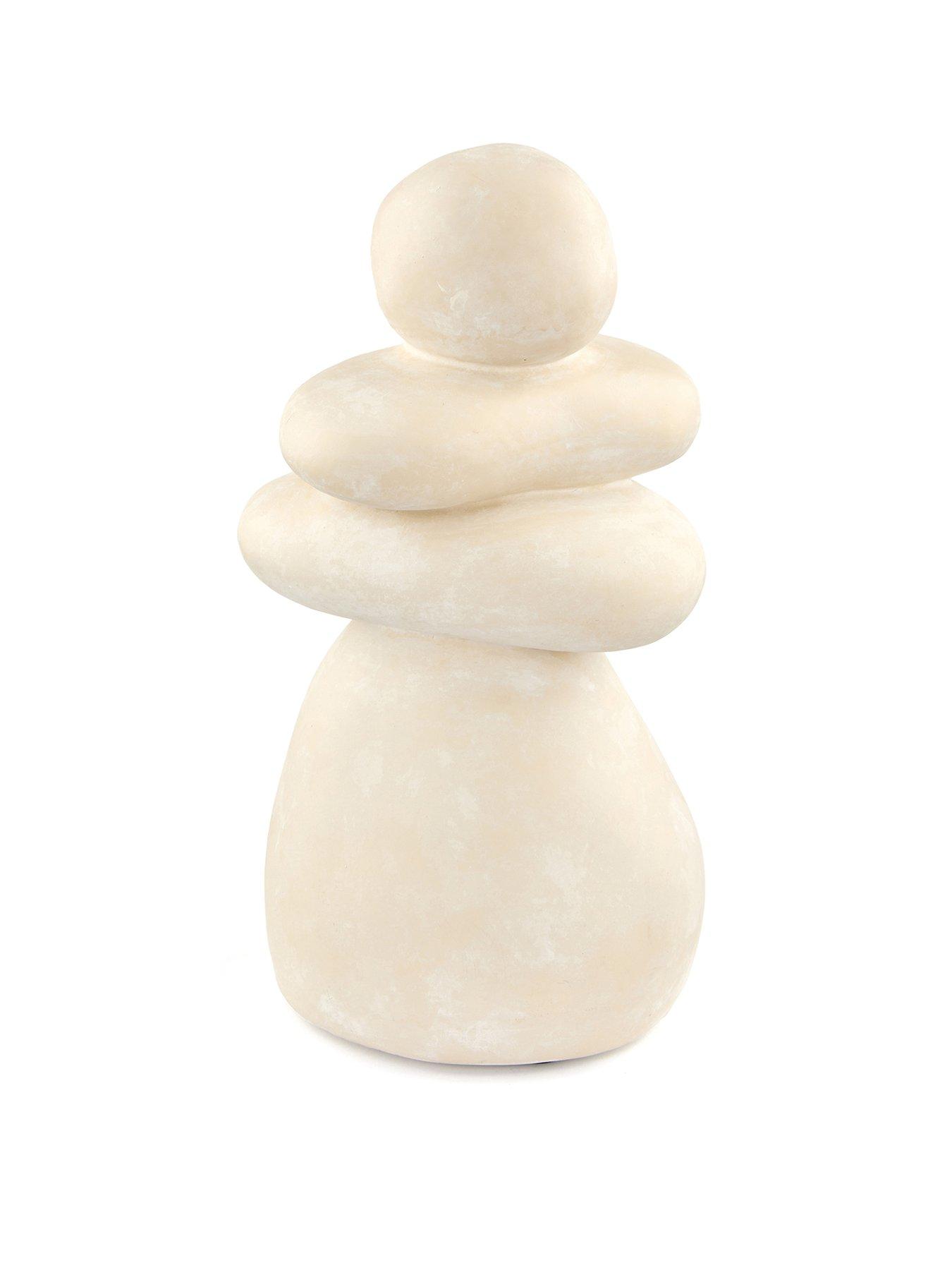 the-very-collection-abstract-pebble-ornament-30cmstillFront
