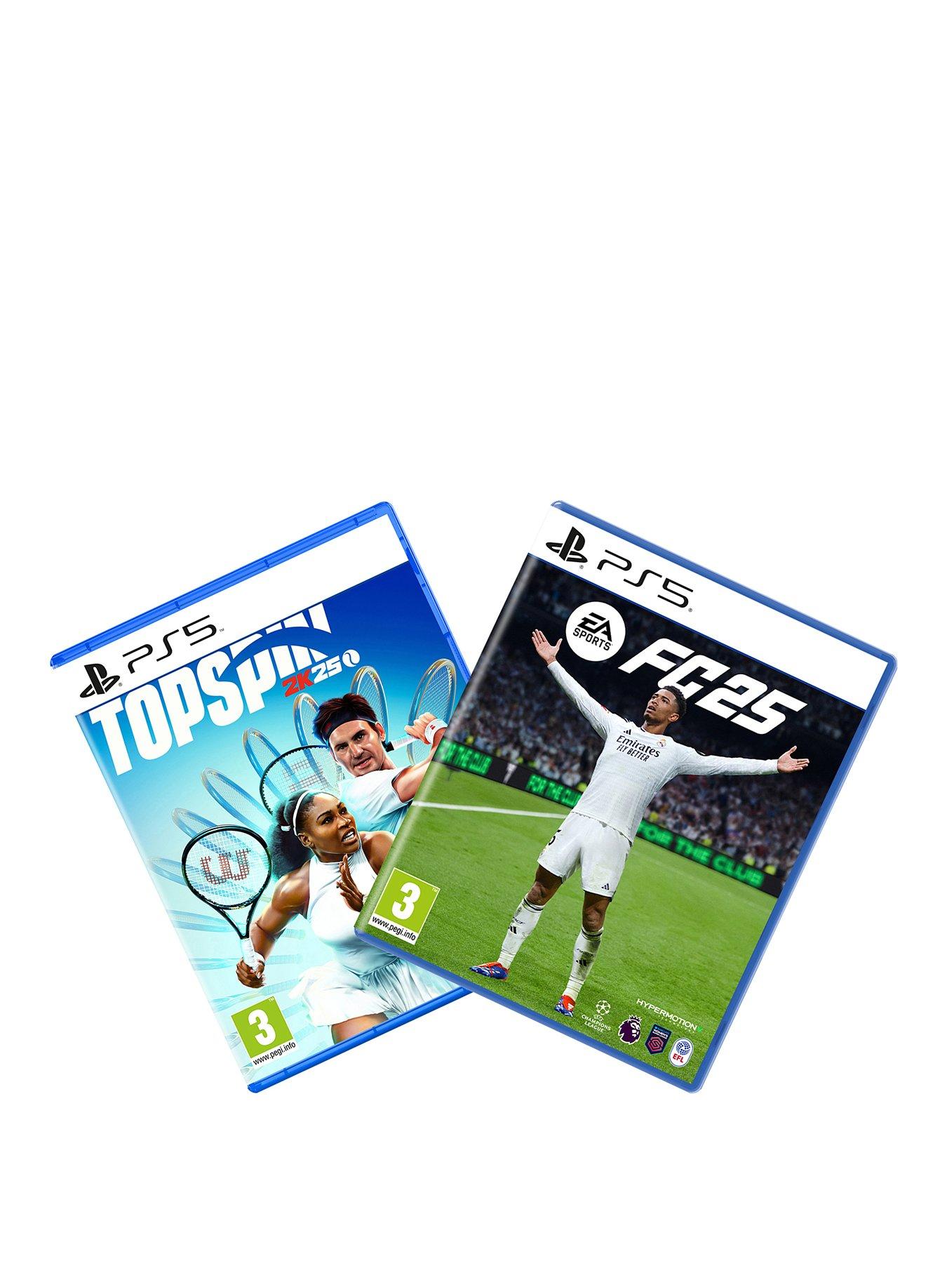 Image of PlayStation 5 TopSpin 2K25  &  EA SPORTS FC™ 25