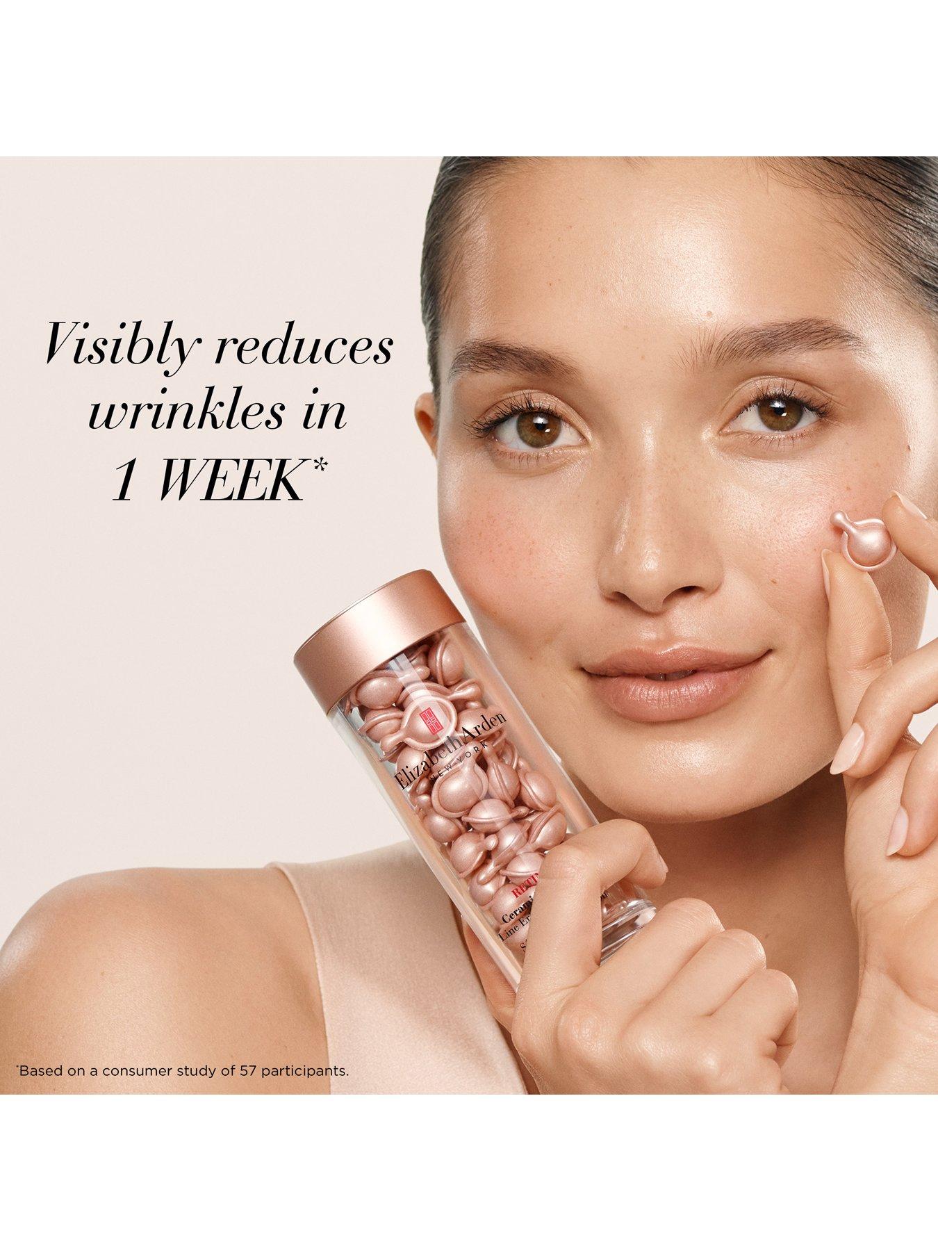 Image 7 of 8 of Elizabeth Arden Retinol + HPR Ceramide Capsules Rapid Skin-Renewing Serum 90pc