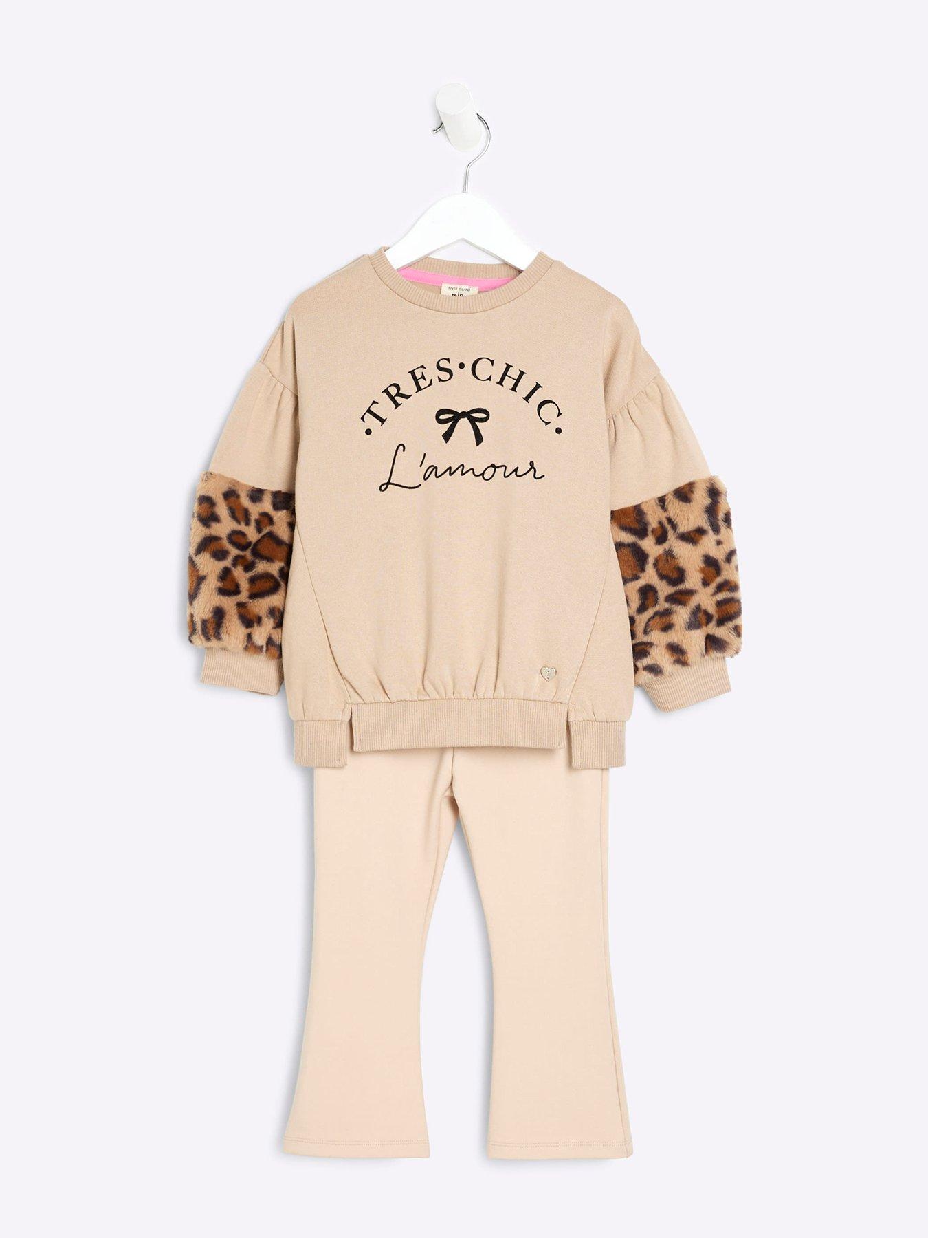 river-island-mini-mini-girls-leopard-faux-fur-sleeve-set-beigestillFront