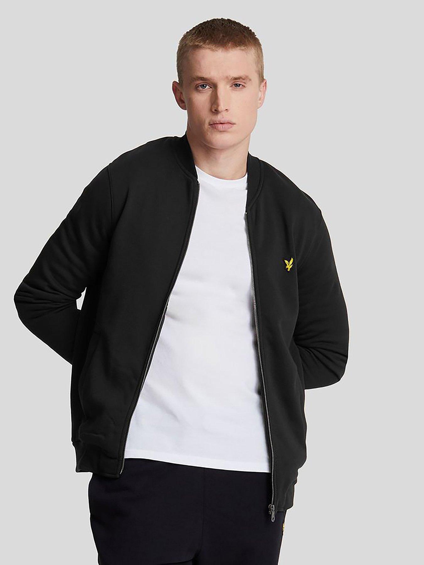 Lyle Scott Lyle Scott Jersey Bomber Jacket Black Very Ireland