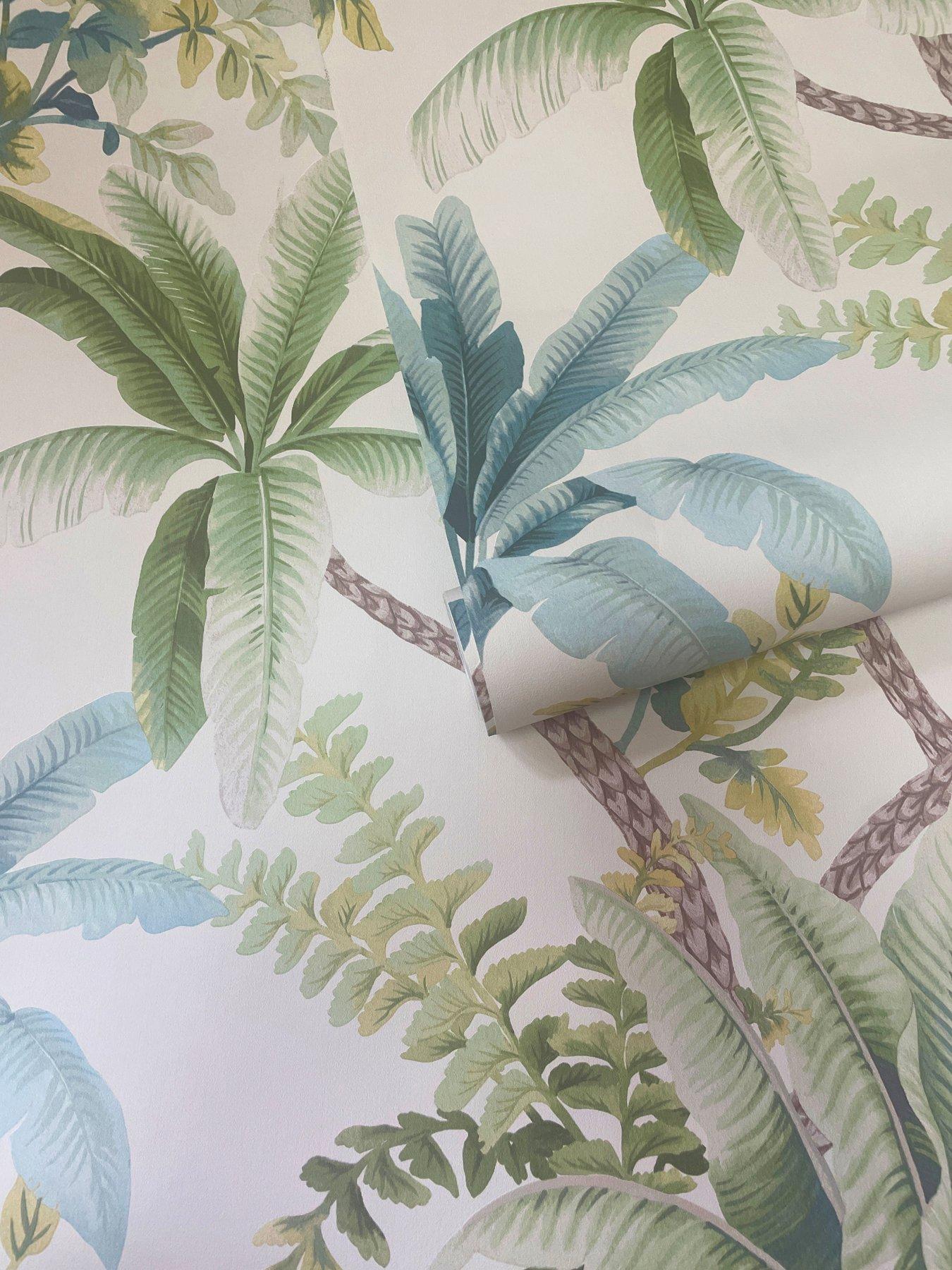 holden-decor-trailing-palm-wallpaper-in-greencreamdetail