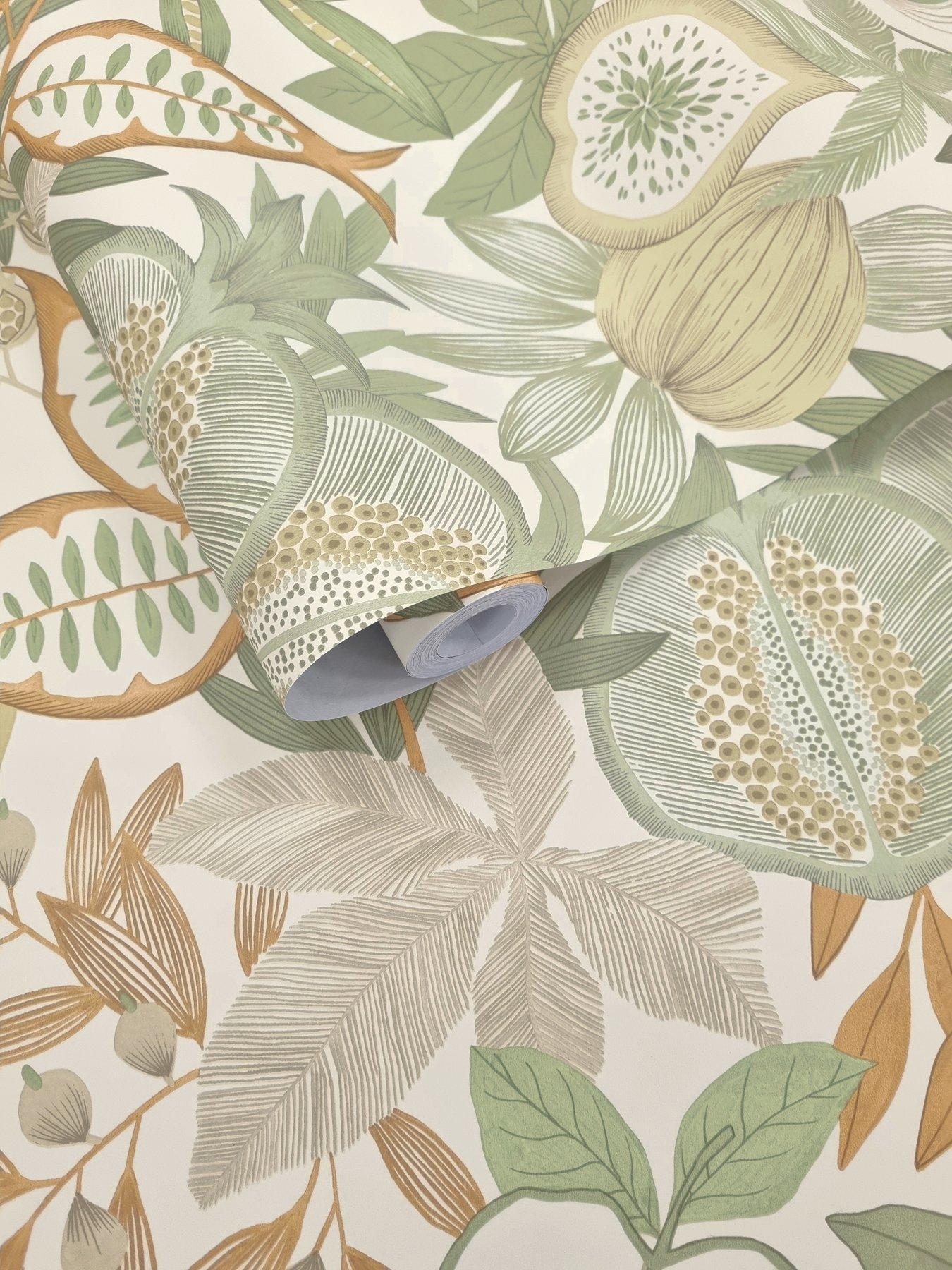 holden-decor-exotic-fruit-wallpaper-ndash-greenorangedetail