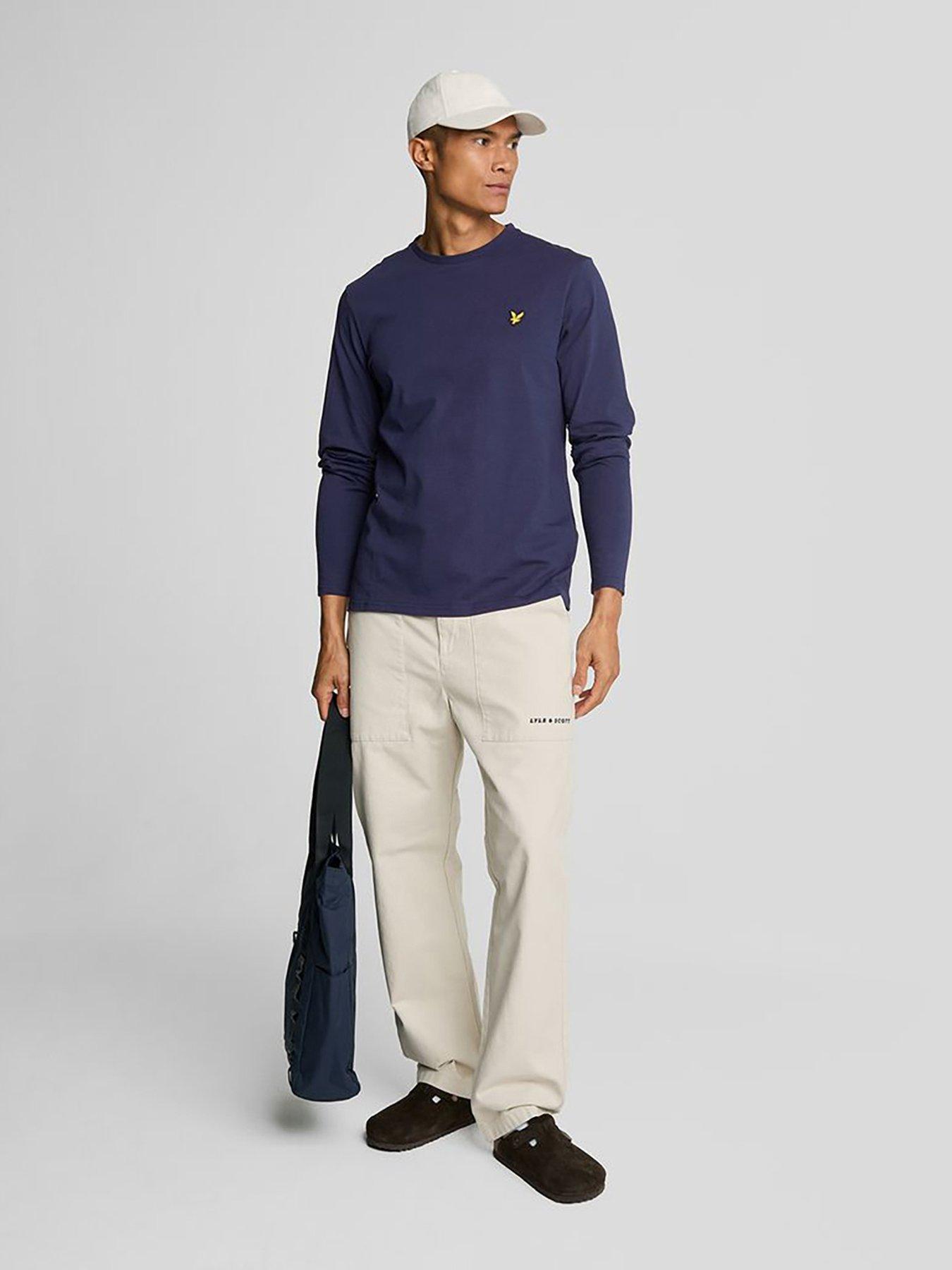 lyle-scott-lyle-amp-scott-plain-long-sleeve-t-shirtback