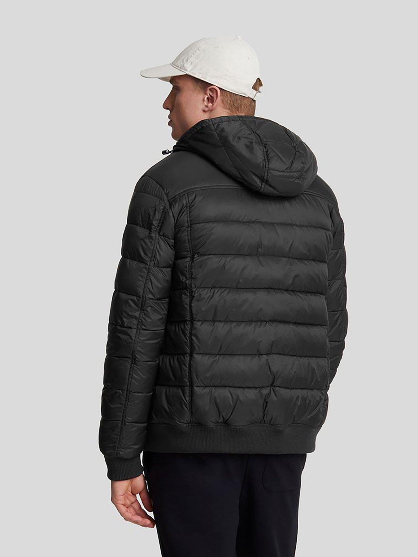 Lyle Scott Padded Jacket Black Very Ireland