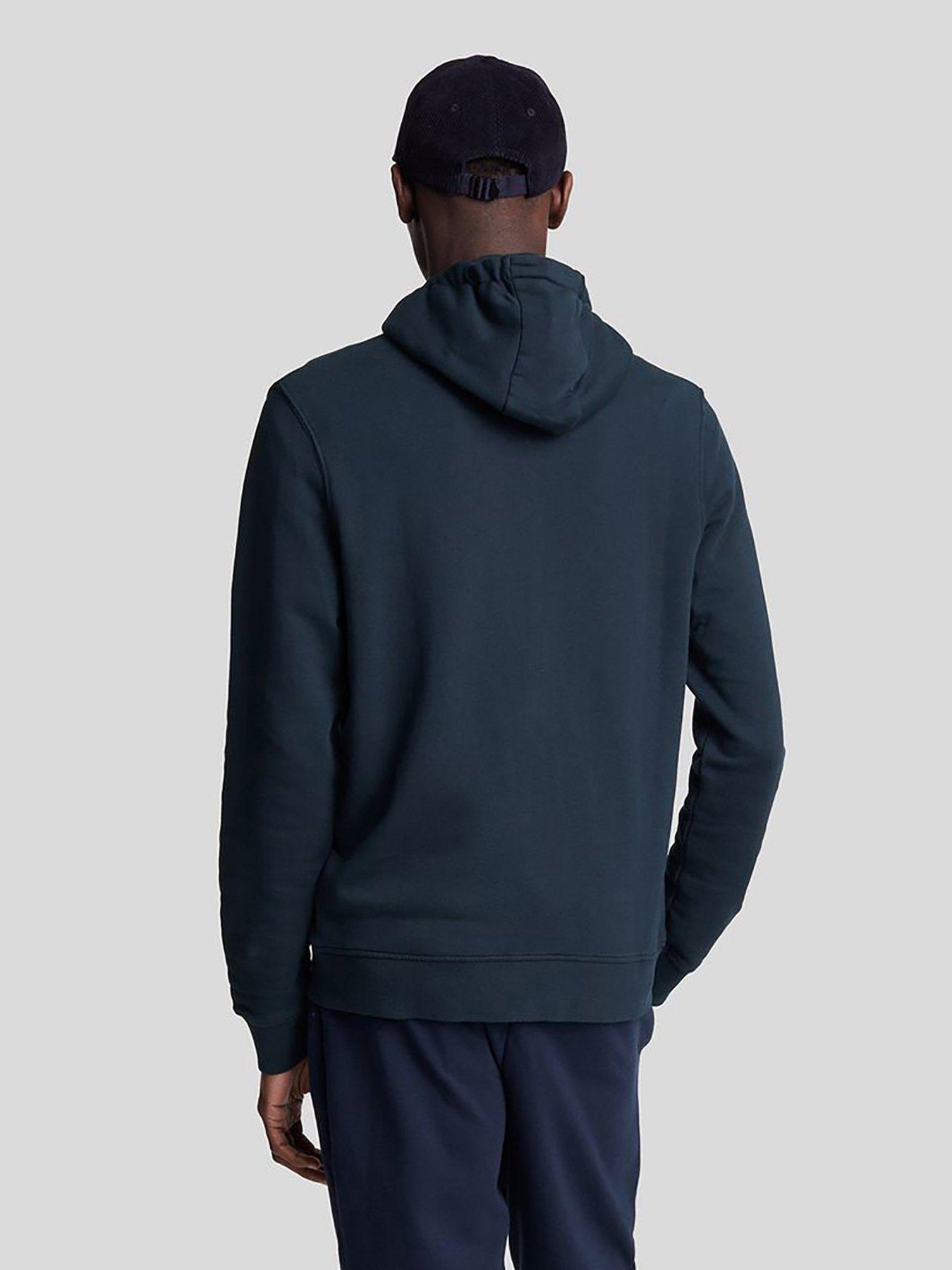 lyle-scott-lyle-amp-scott-zip-through-hoodie--navystillFront