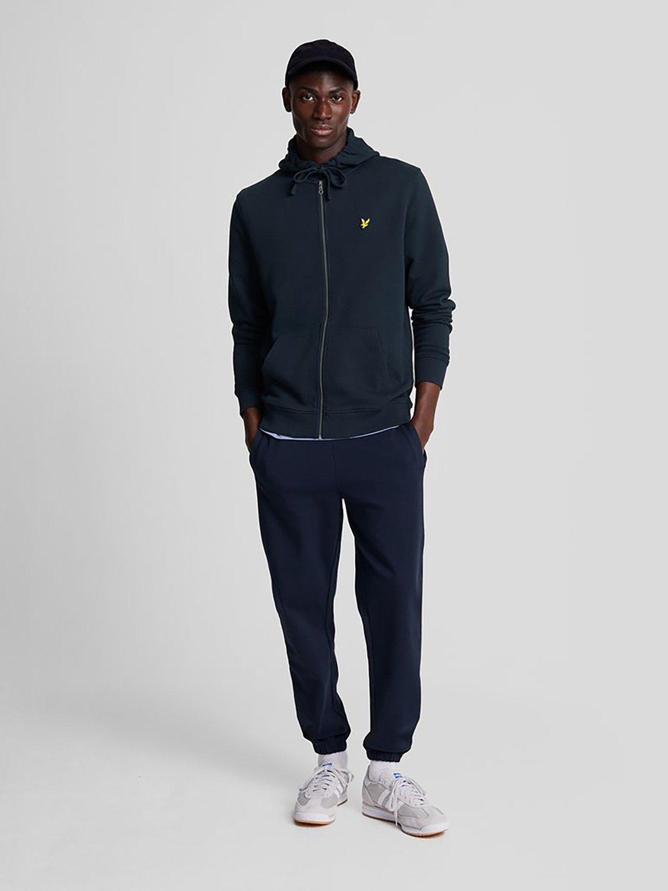 lyle-scott-lyle-amp-scott-zip-through-hoodie--navyback