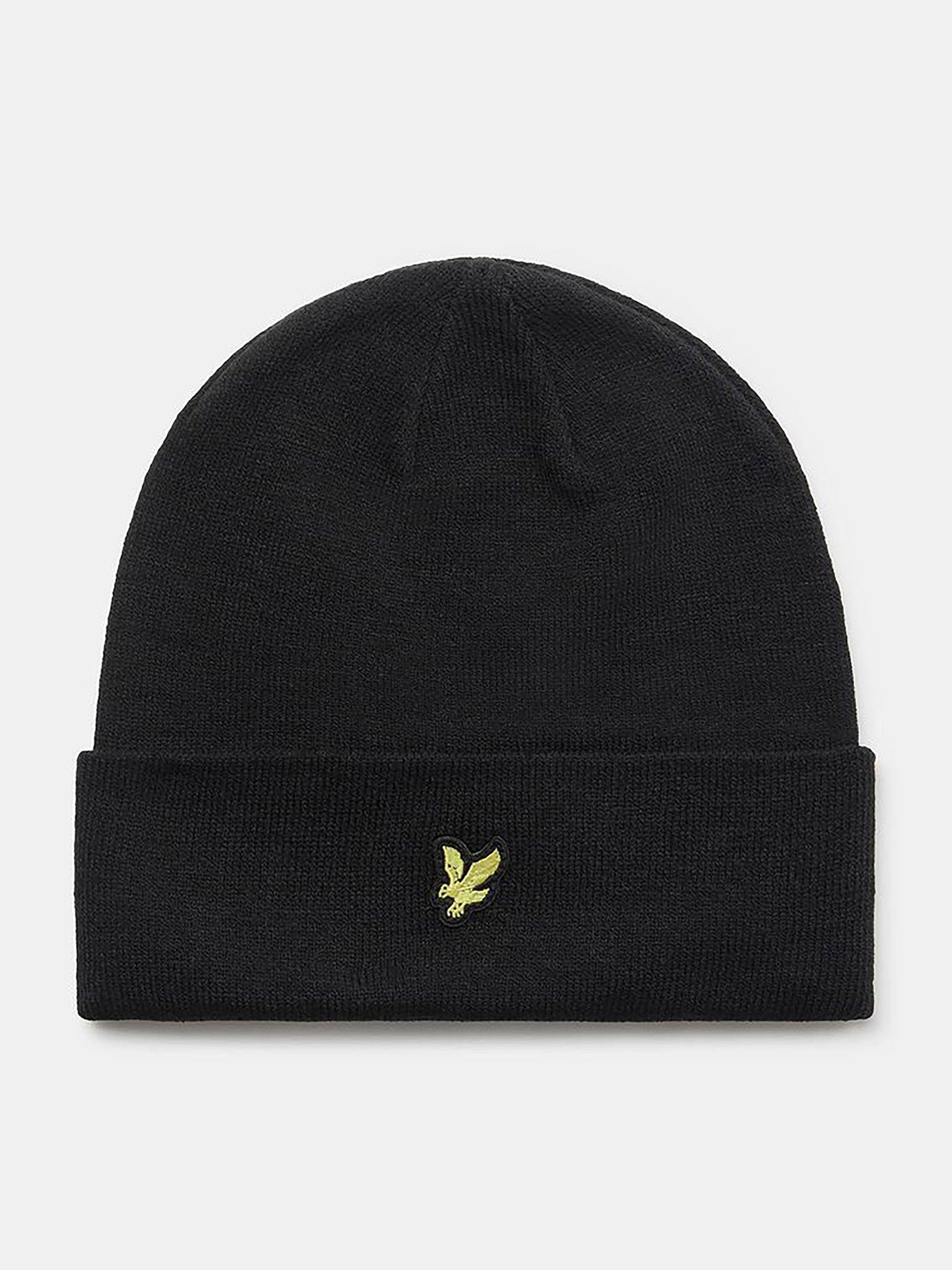 lyle-scott-lyle-amp-scott-knitted-beanie--black