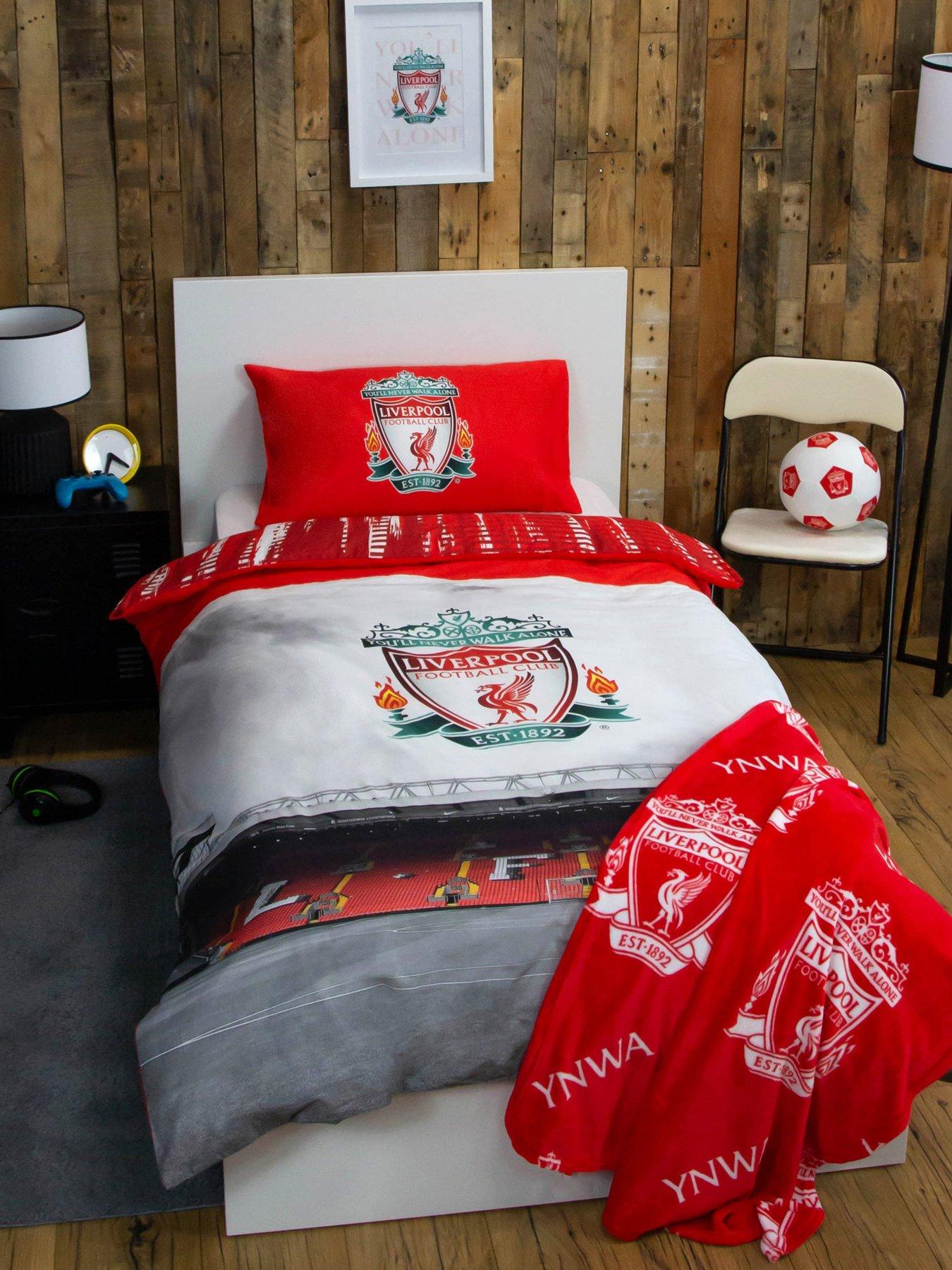 Liverpool FC Stadium Single Duvet Cover Set