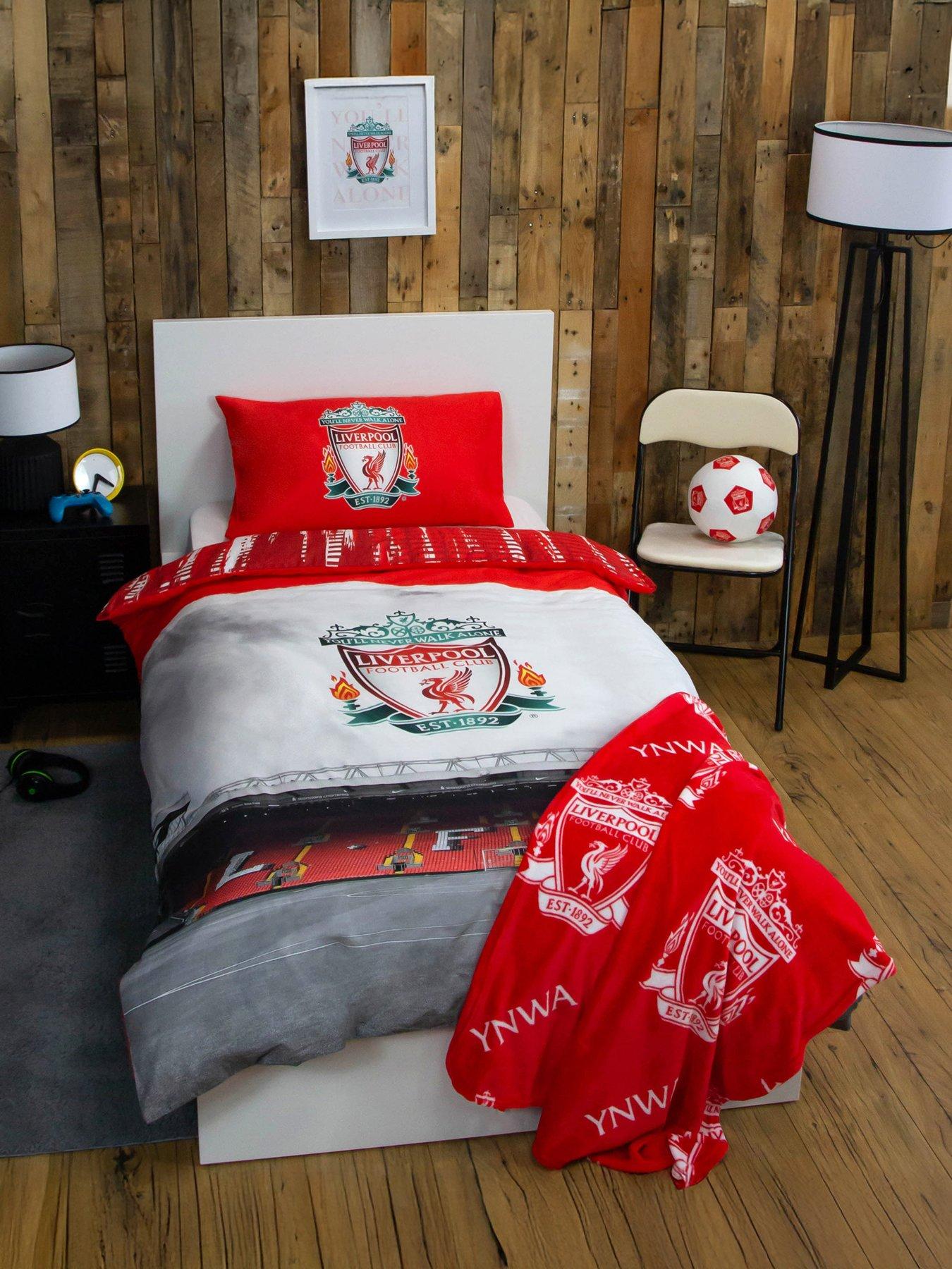 Image 1 of 6 of Liverpool FC Stadium Single Duvet Cover Set
