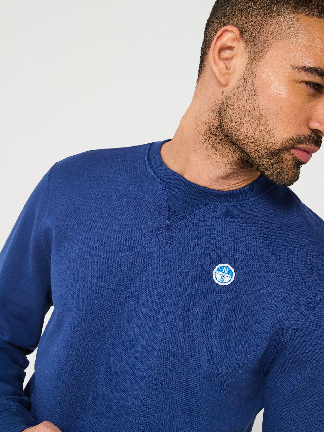 north-sails-north-sails-left-chest-logo-crew-sweat-blueoutfit