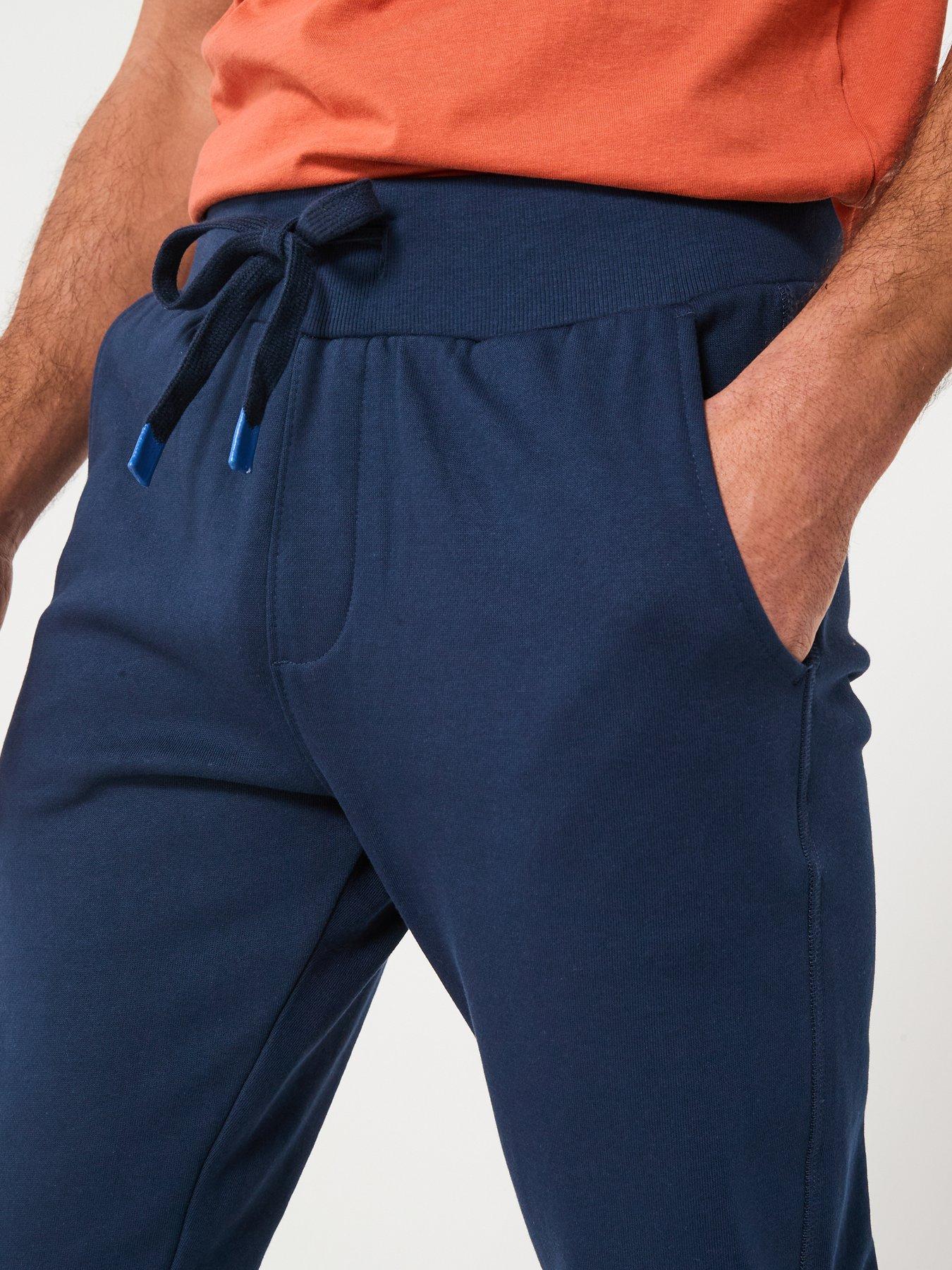 Image 4 of 5 of North Sails Logo Cuff Joggers - Navy