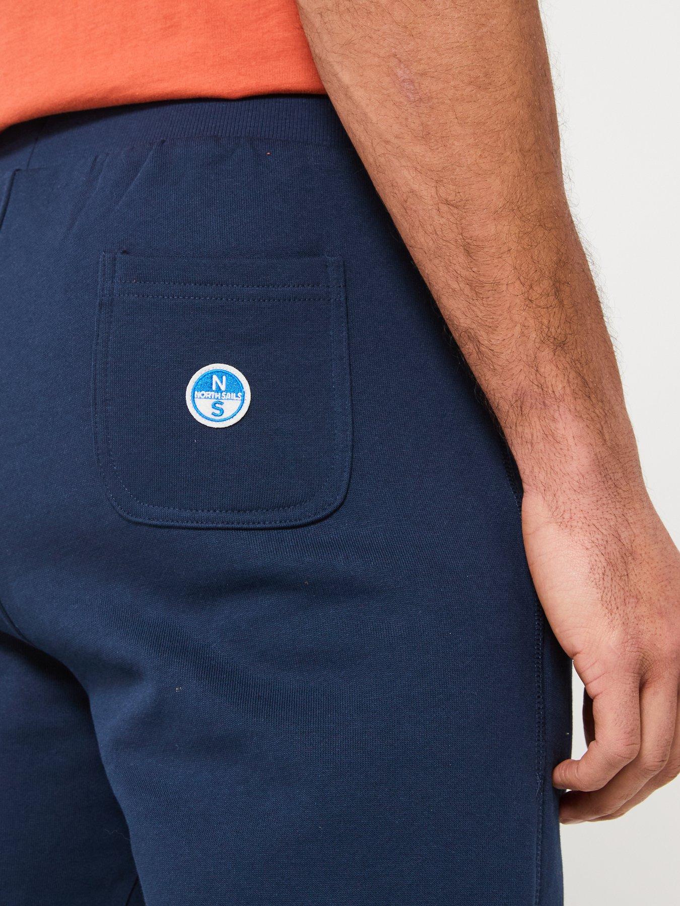 Image 5 of 5 of North Sails Logo Cuff Joggers - Navy