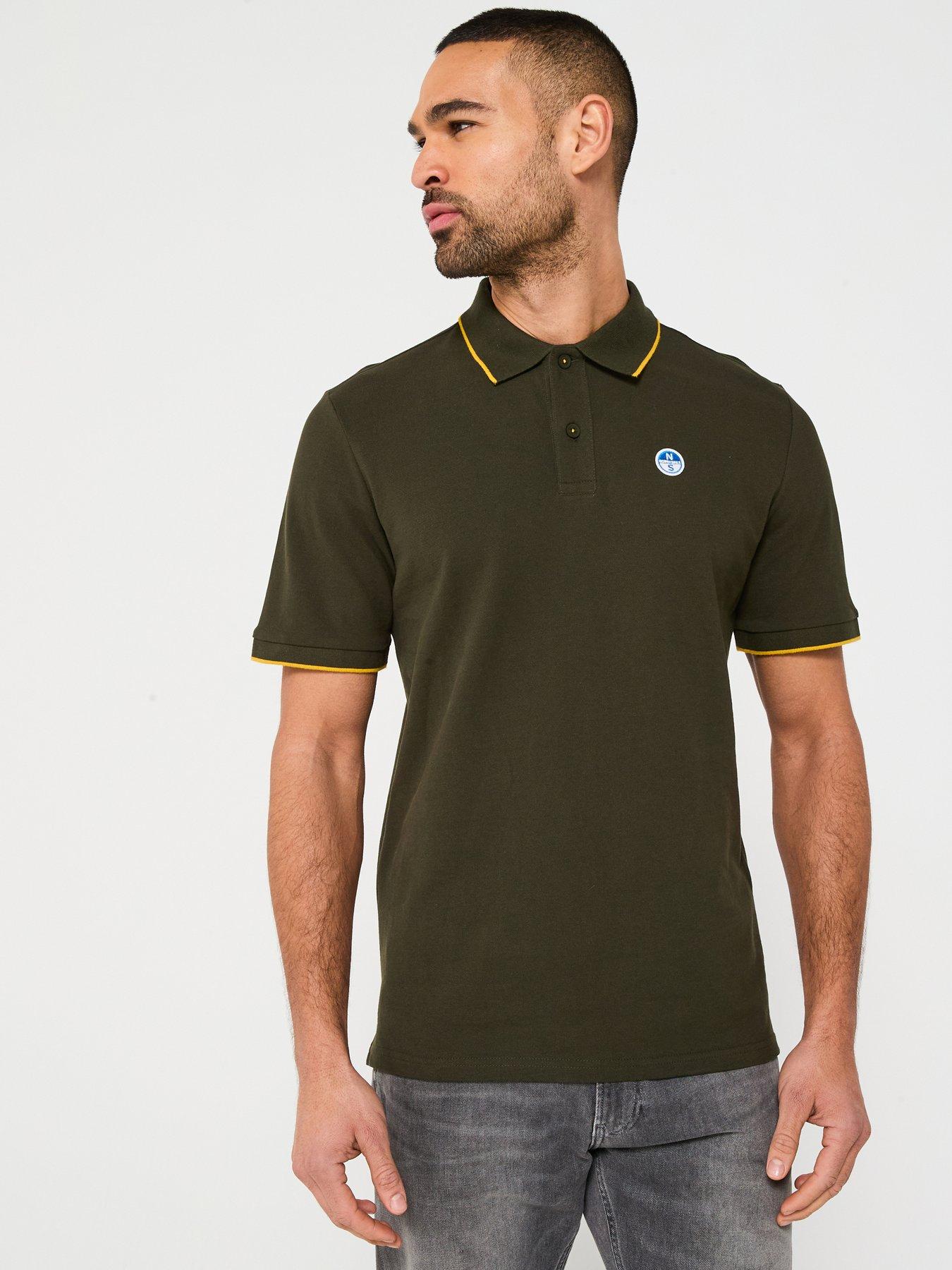 north-sails-north-sails-regular-fit-pipping-trim-left-chest-logo-polo-shirt-dark-greenfront