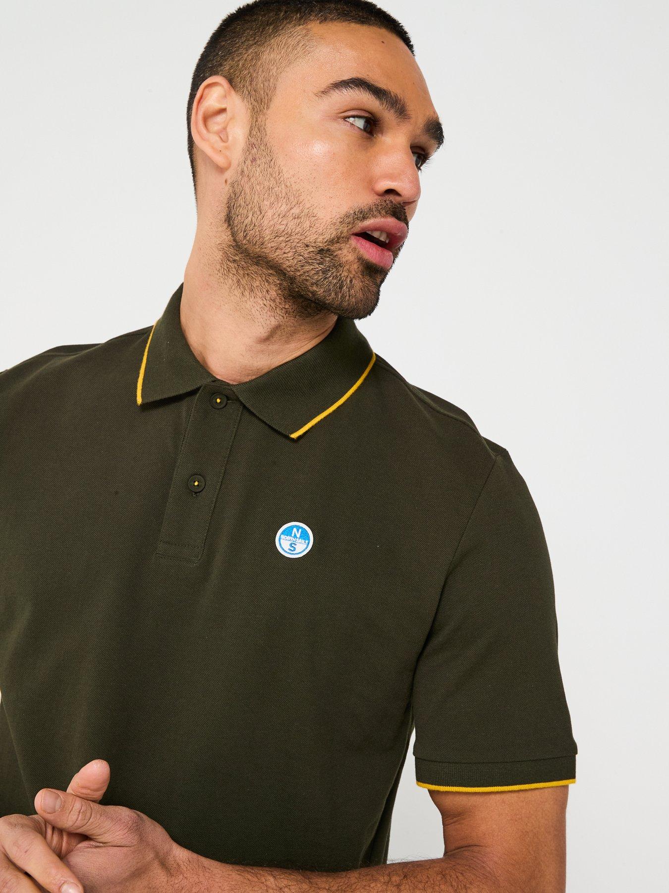 north-sails-north-sails-regular-fit-pipping-trim-left-chest-logo-polo-shirt-dark-greenoutfit