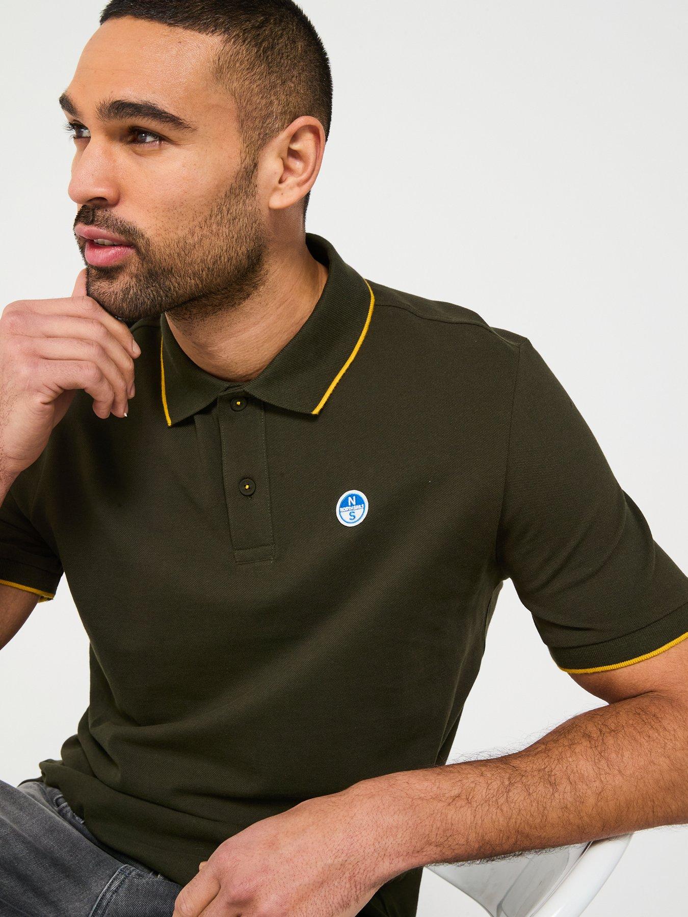 north-sails-north-sails-regular-fit-pipping-trim-left-chest-logo-polo-shirt-dark-greendetail