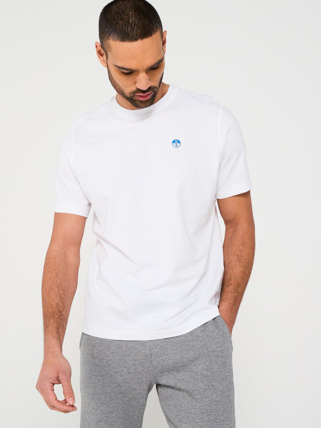 Image of North Sails Left Chest Logo T-Shirt - White