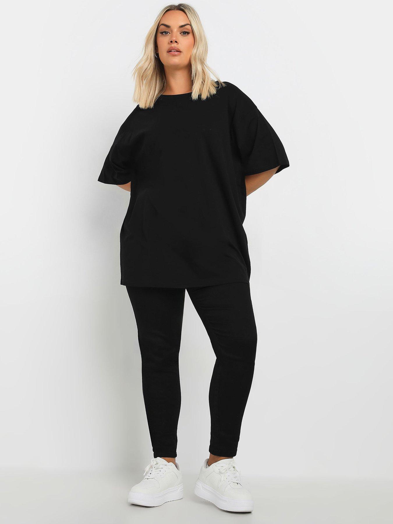 yours-curve-basic-long-line-t-shirtoutfit