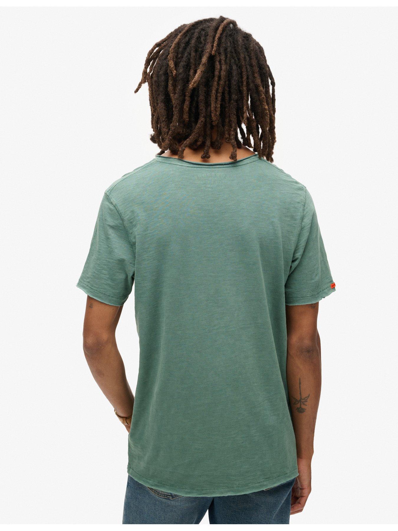 superdry-superdry-studios-raw-edge-v-neck-t-shirt-greenstillFront