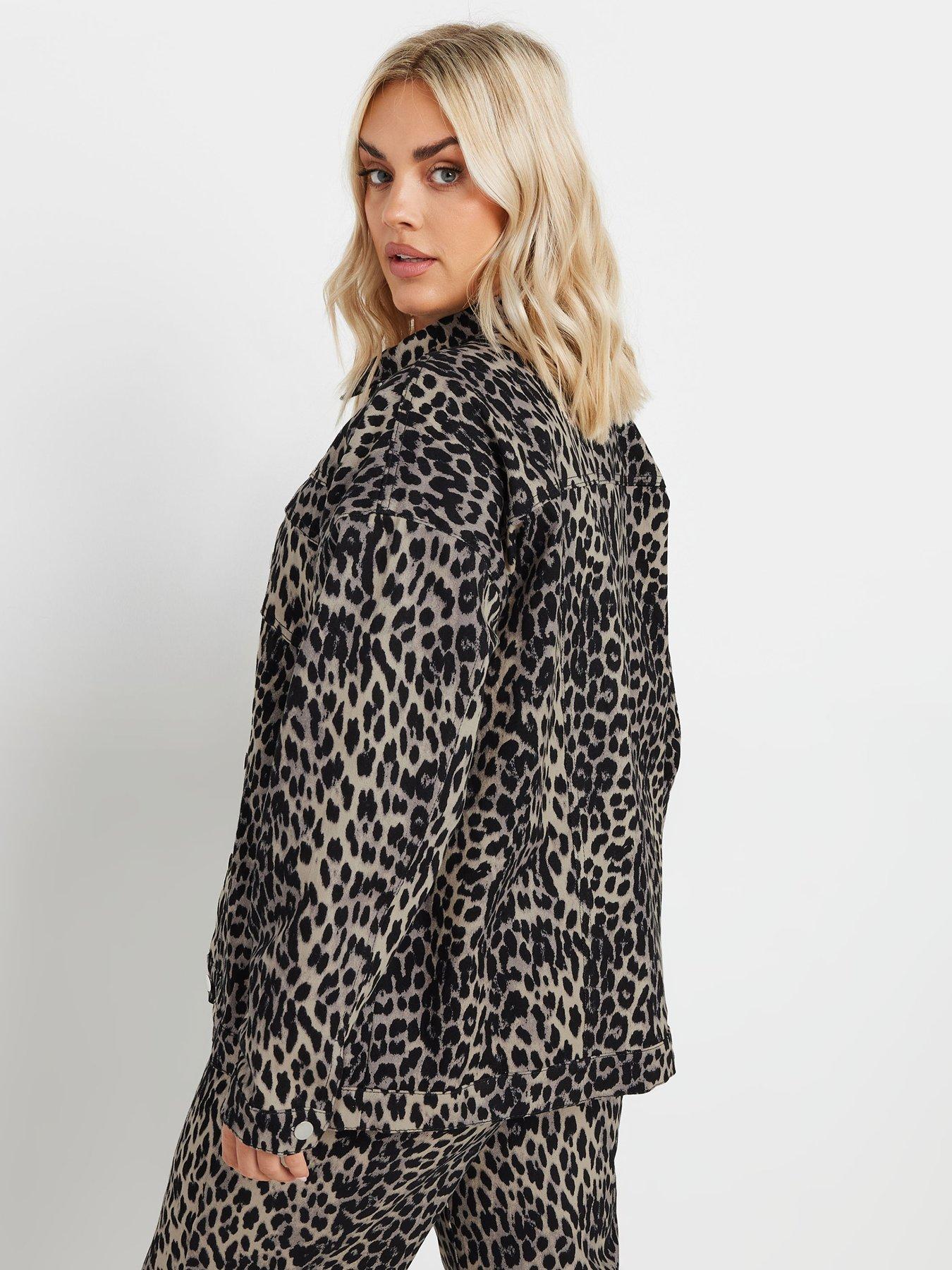 yours-curve-leopard-print-twill-jacketstillFront