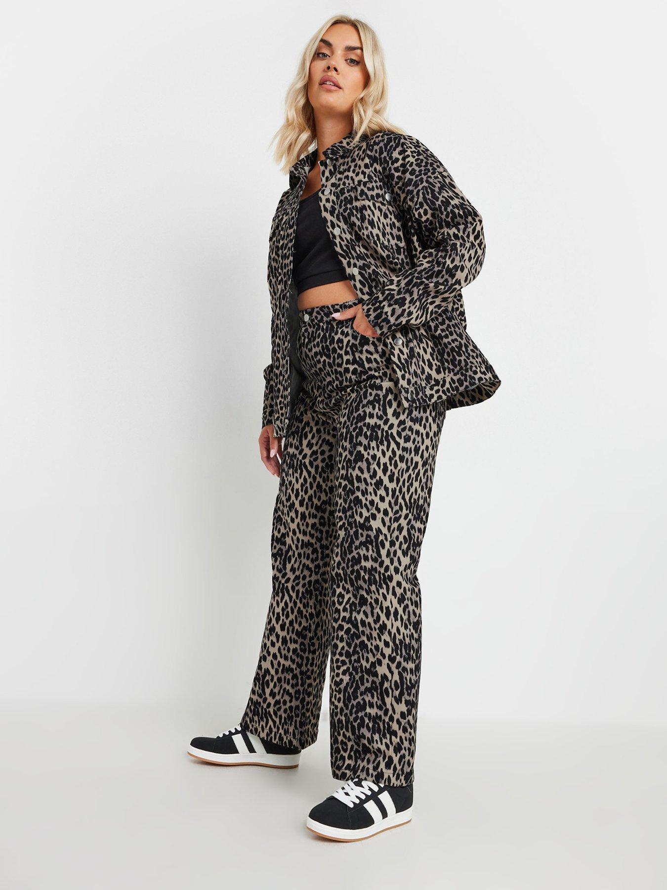 yours-curve-leopard-print-twill-jacketback