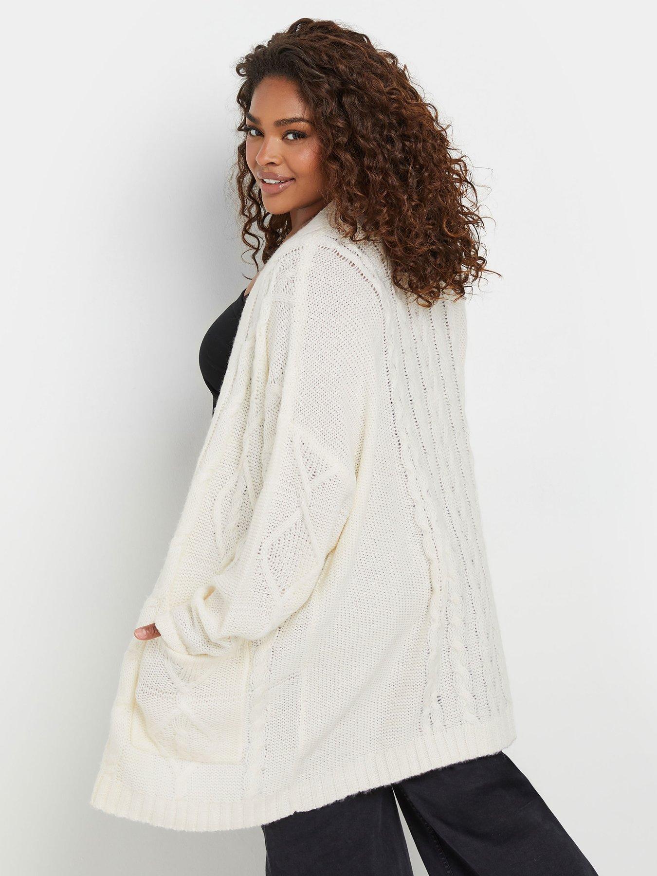 yours-curve-cable-shawl-cardigan-ivorystillFront