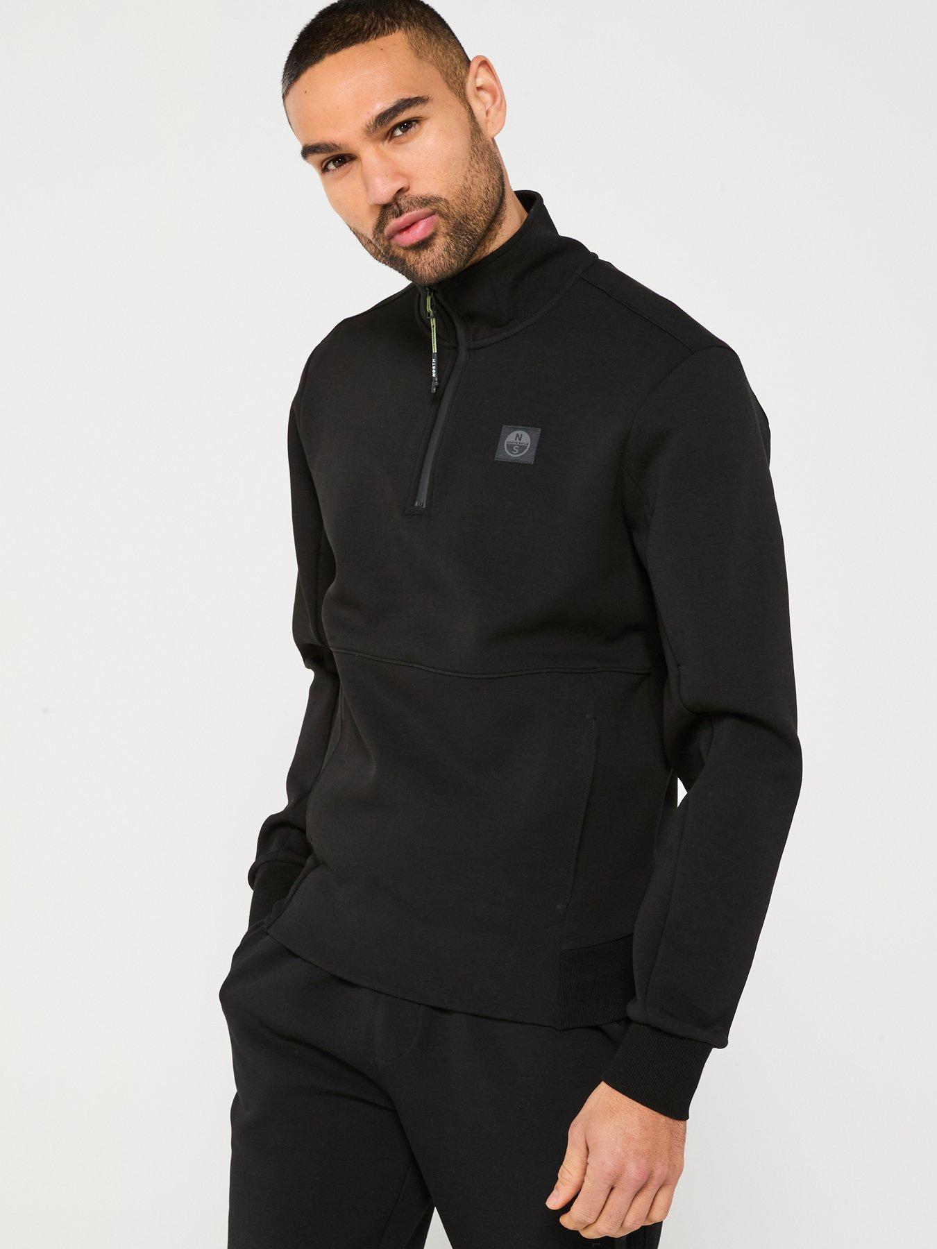 north-sails-north-sails-north-tech-quarter-zip-sweat-blackfront