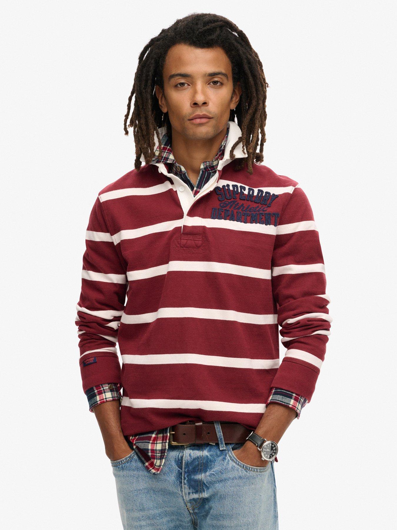 Long sleeve athletic polo on sale