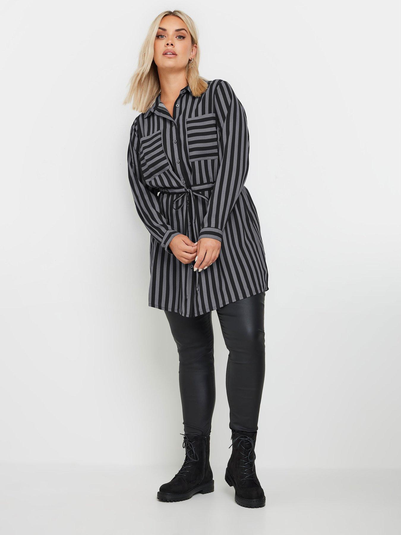 yours-curve-stripe-utility-tunic-shirtback