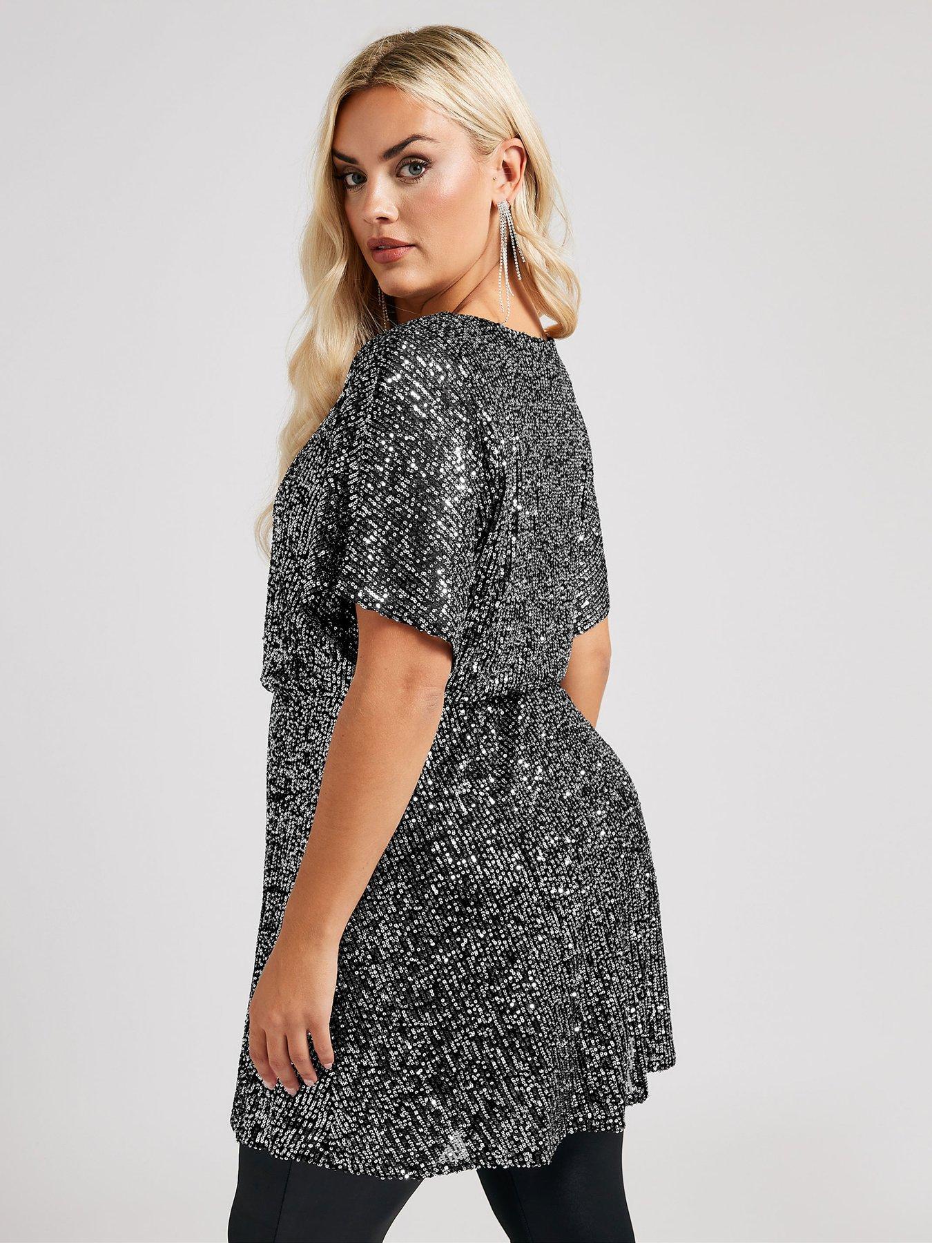 yours-curve-sequin-peplum-topstillFront