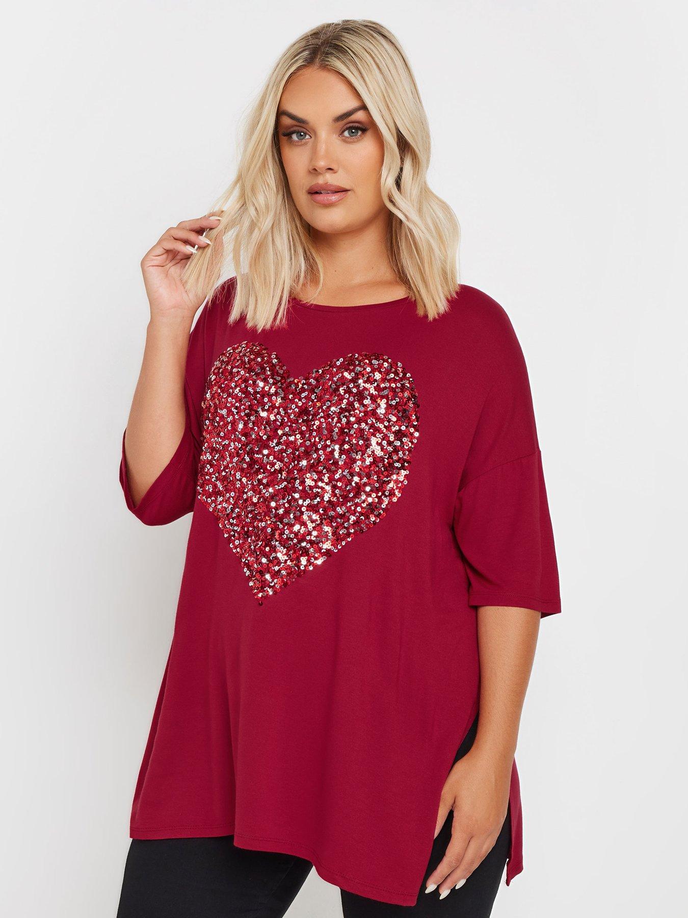 yours-curve-heart-embellished-t-shirtfront