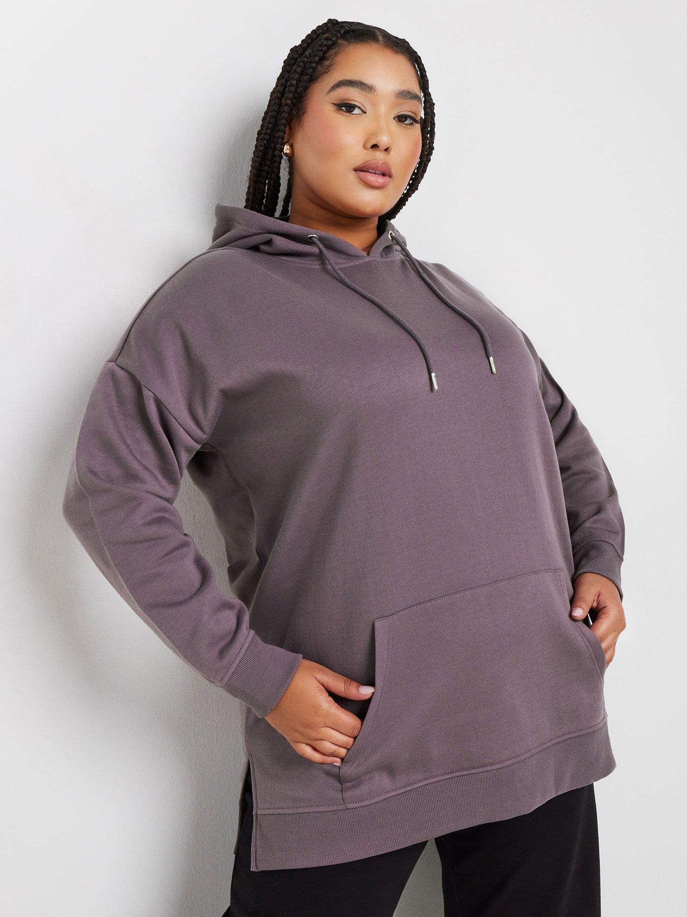 yours-curve-pocket-front-hoodie-purple